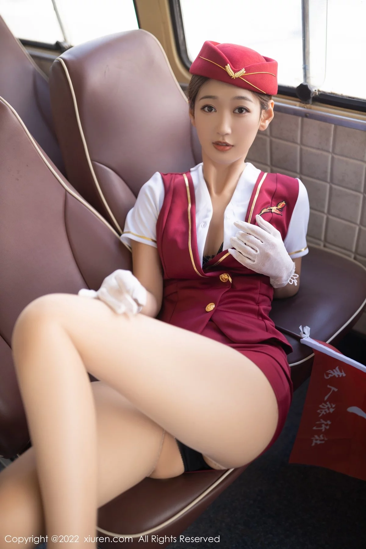 [[XiuRen秀人网]秀人网]No.4506_模特唐安琪角色扮演车内半脱露性感内衣开档肉丝撩人诱惑写真88P