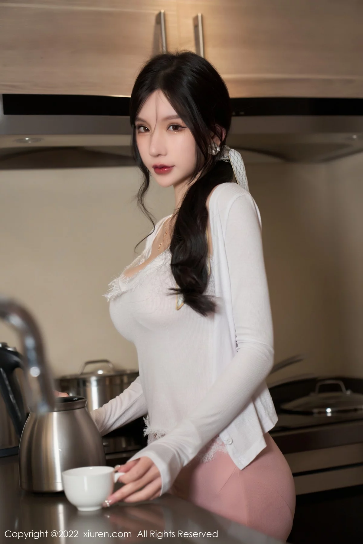 [[XiuRen秀人网]秀人网]No.4517_女神周于希Sally情节拍摄白色收身上衣配粉色裙子完美诱惑写真98P