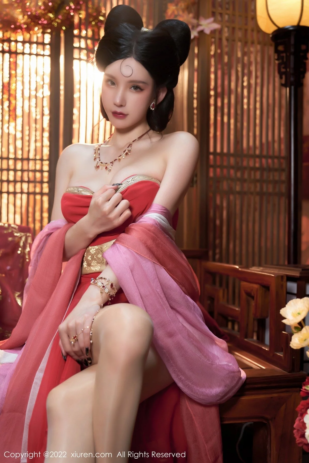 [[XiuRen秀人网]秀人网]No.4575_女神周于希Sally三亚旅拍妲己角色扮演古装服饰性感迷人写真74P