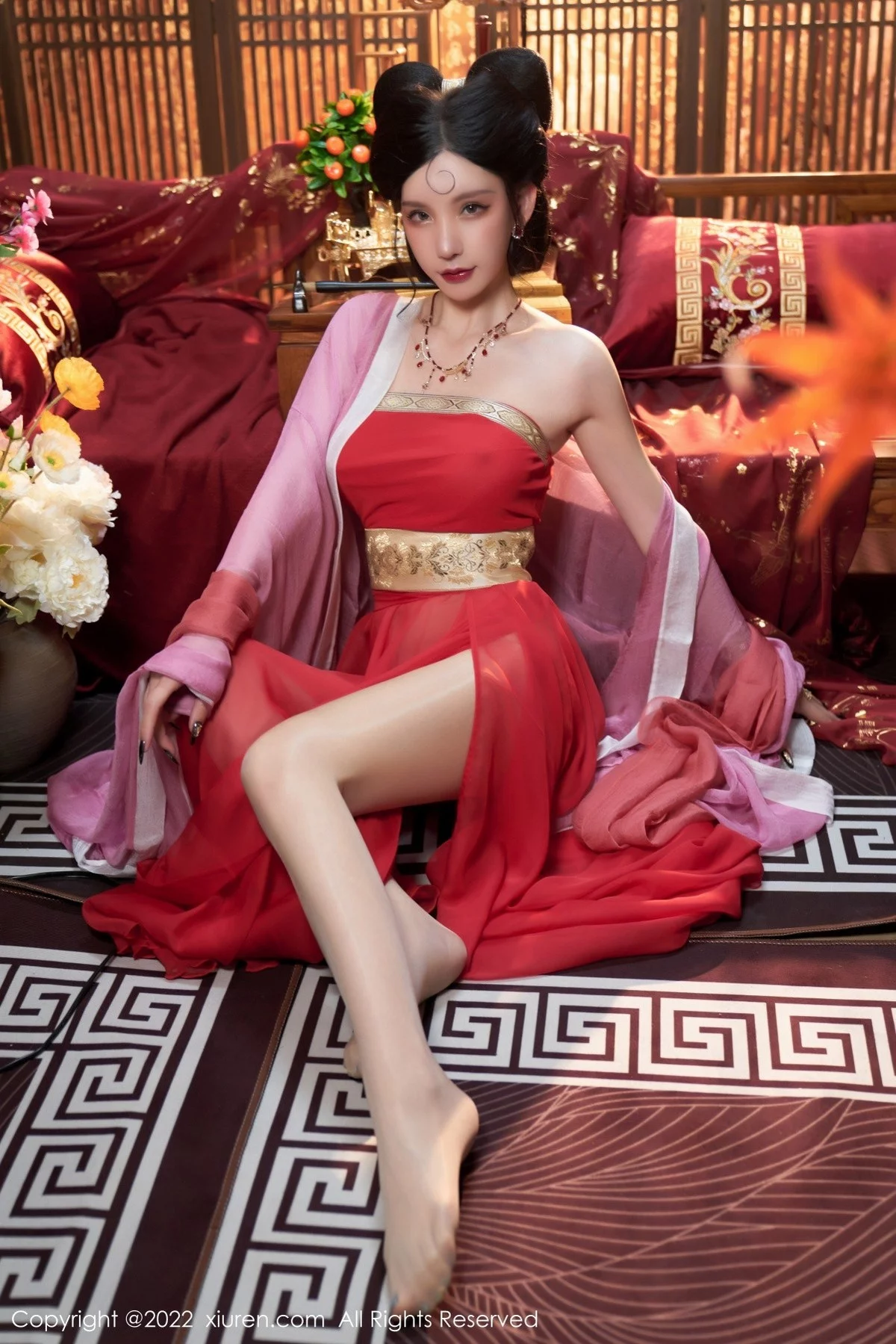 [[XiuRen秀人网]秀人网]No.4575_女神周于希Sally三亚旅拍妲己角色扮演古装服饰性感迷人写真74P
