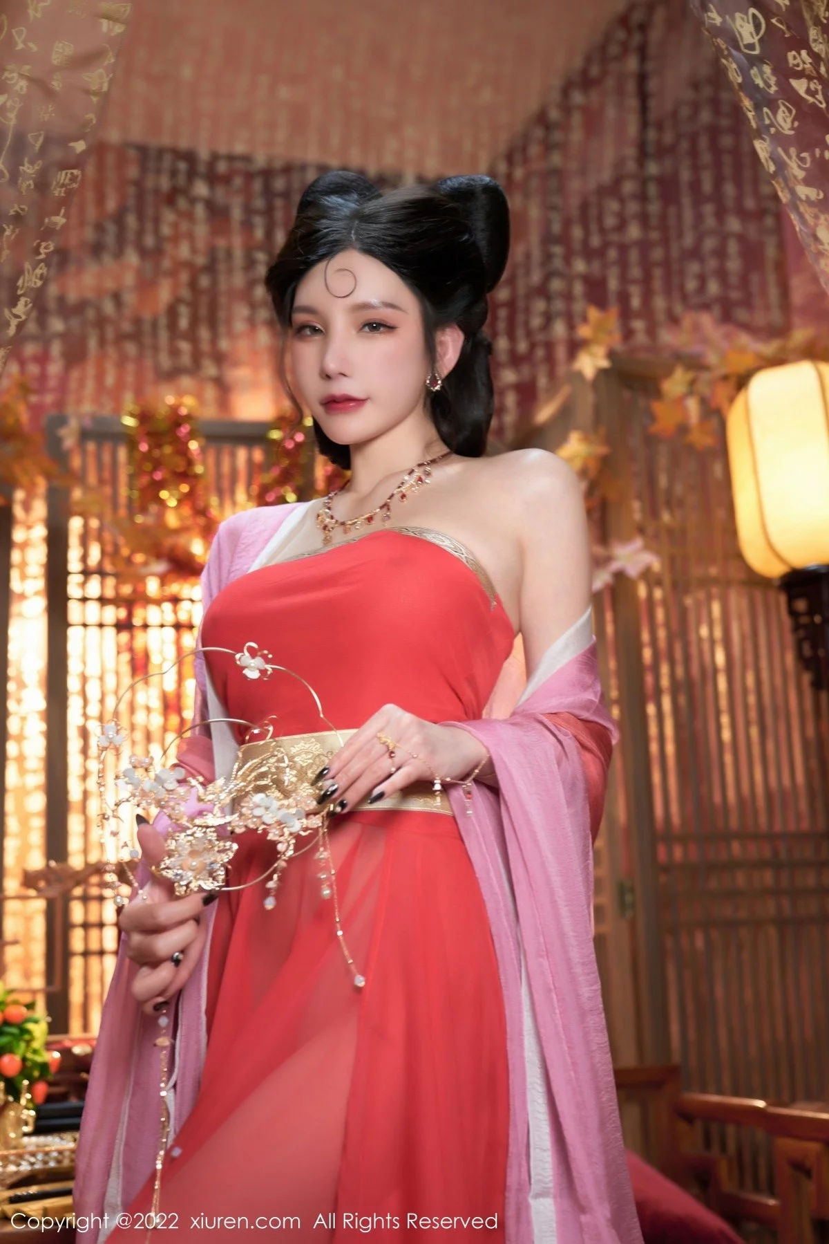 [[XiuRen秀人网]秀人网]No.4575_女神周于希Sally三亚旅拍妲己角色扮演古装服饰性感迷人写真74P