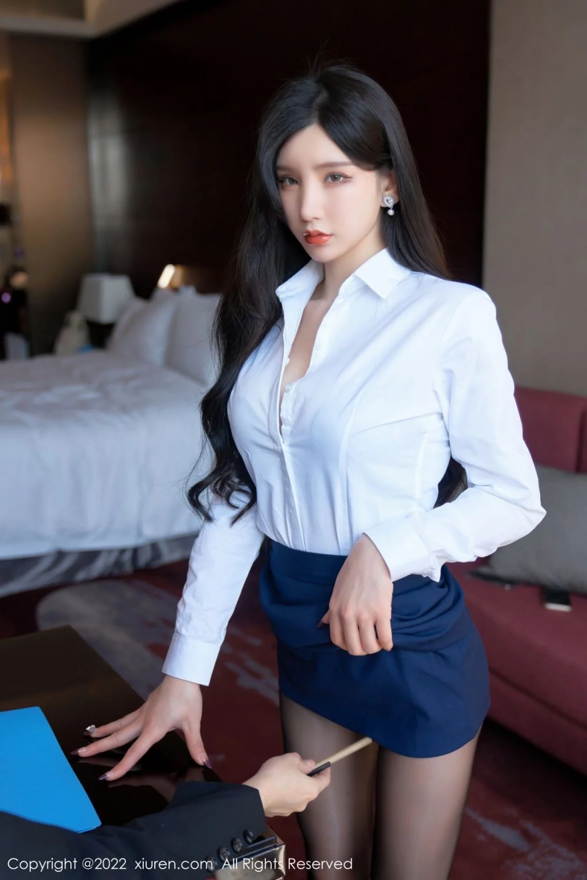 [[XiuRen秀人网]秀人网]No.4708_女神周于希Sally职场风云黑色蕾丝情趣内衣秀惹火身材诱惑写真82P
