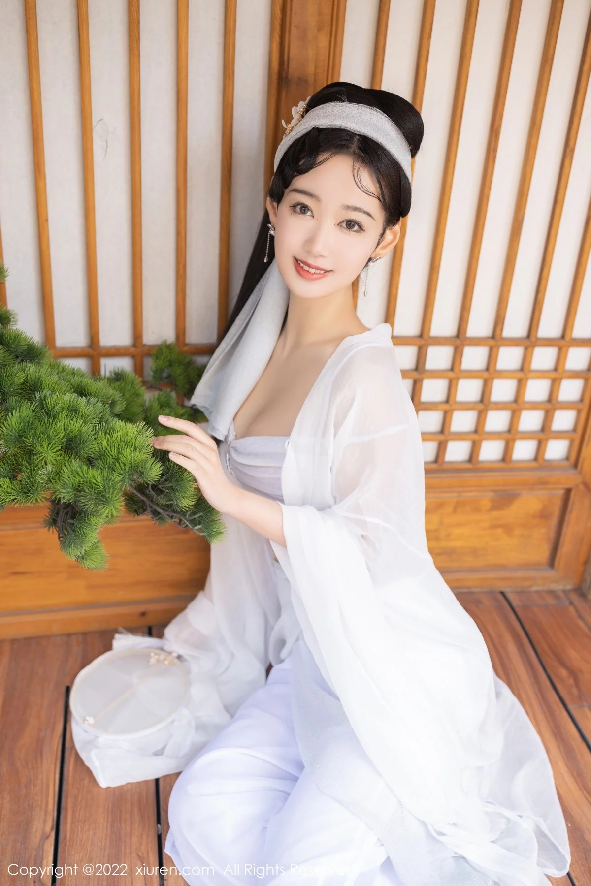 [[XiuRen秀人网]秀人网]No.4952_模特唐安琪＆陆萱萱古装合拍主题性感内衣配无内肉丝诱惑写真92P