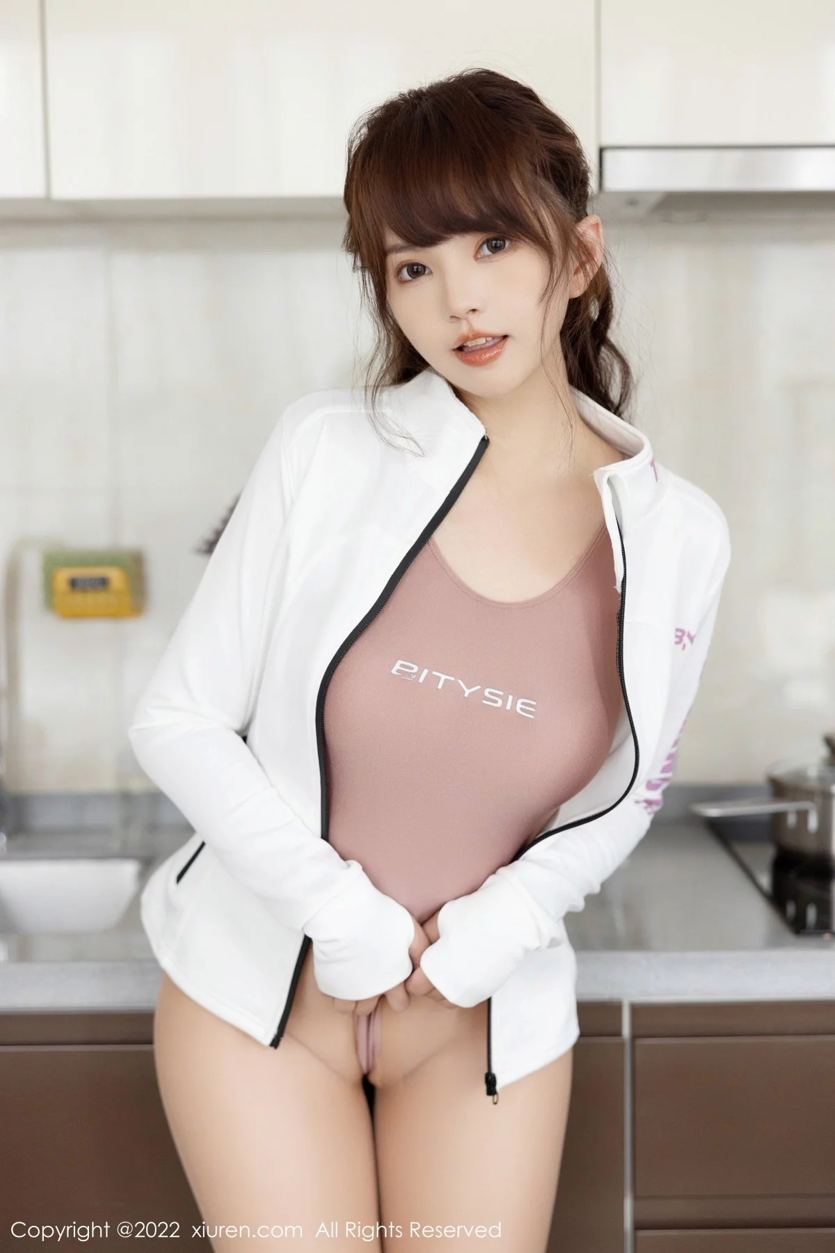 [[XiuRen秀人网]秀人网]No.5112_模特张思允Nice私房性感粉灰色瑜伽服配超薄肉丝迷人诱惑写真56P