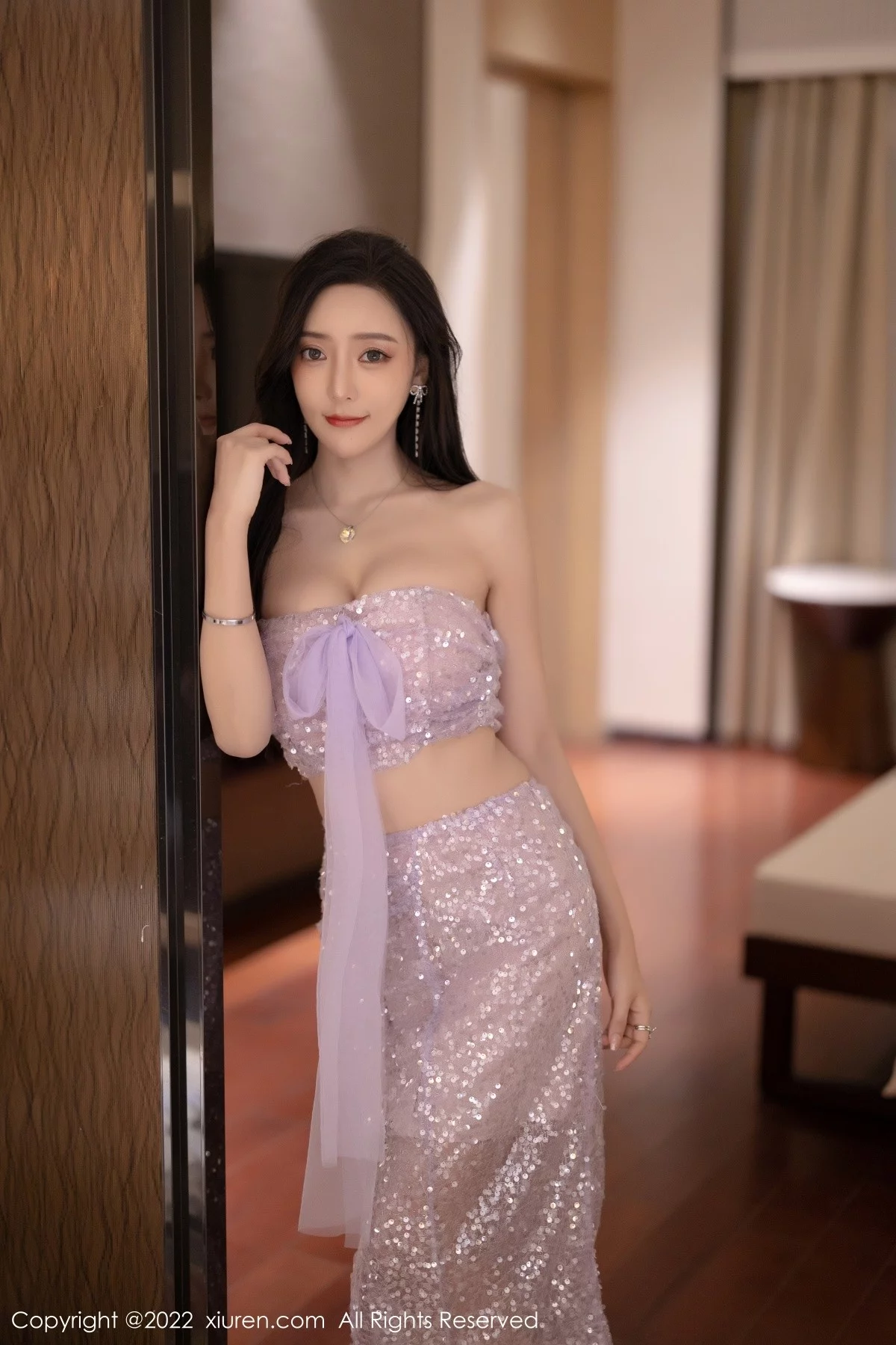 [[XiuRen秀人网]秀人网]No.5161_女神王馨瑶yanni厦门旅拍黑色轻透内衣配黑丝吊袜完美诱惑写真90P