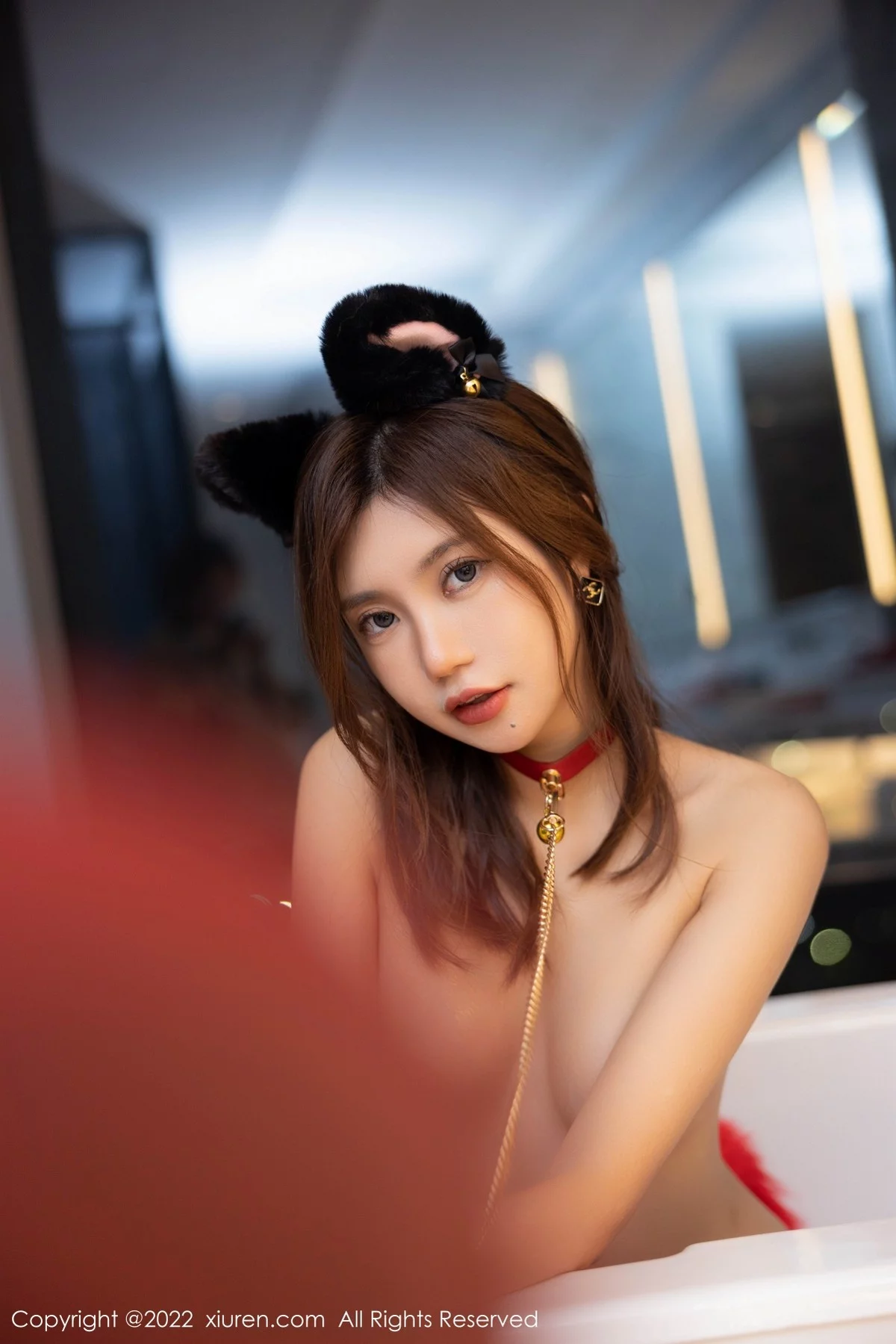 [[XiuRen秀人网]秀人网]No.5284_女神绮里嘉ula海南心愿旅拍时尚丽人+私房蕾丝内衣完美诱惑写真79P