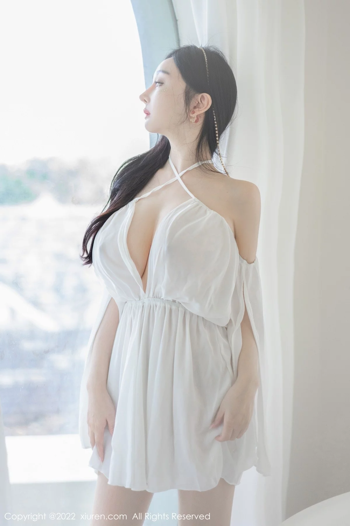 [[XiuRen秀人网]秀人网]No.5188_模特允爾云南心愿旅拍浴室白色轻透服饰湿身秀丰满身材诱惑写真51P