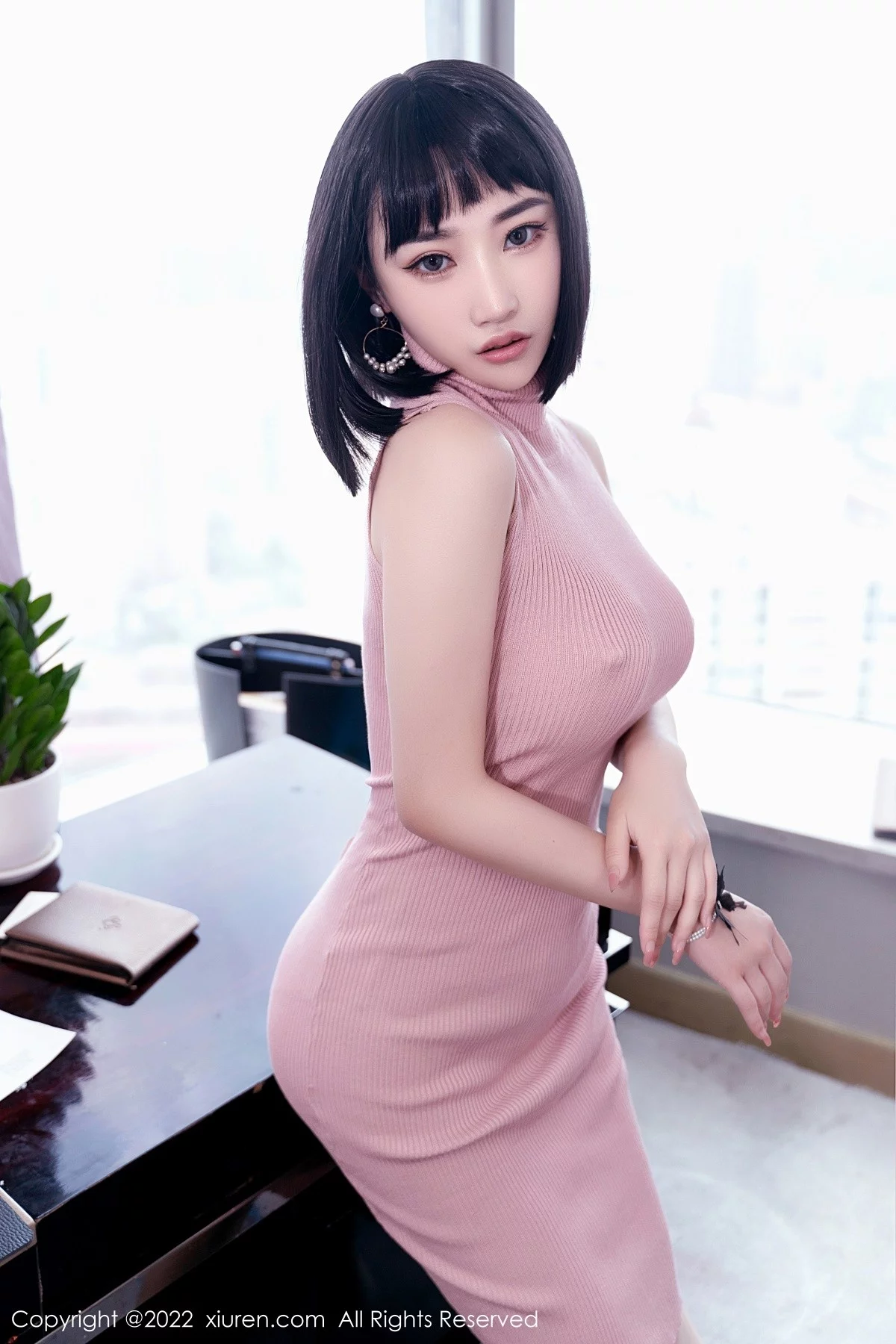 [[XiuRen秀人网]秀人网]No.5192_模特西门小玉私房脱性感针织长裙露肉色连体内衣迷人诱惑写真67P