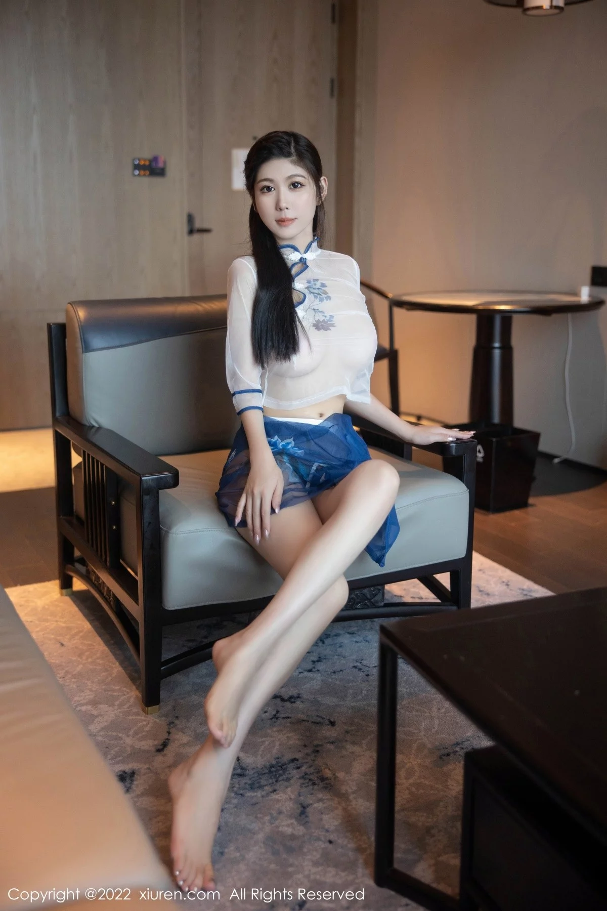 [[XiuRen秀人网]秀人网]No.5401_模特李雅柔182CM白色轻透古装服饰透视秀惹火身材诱惑写真60P