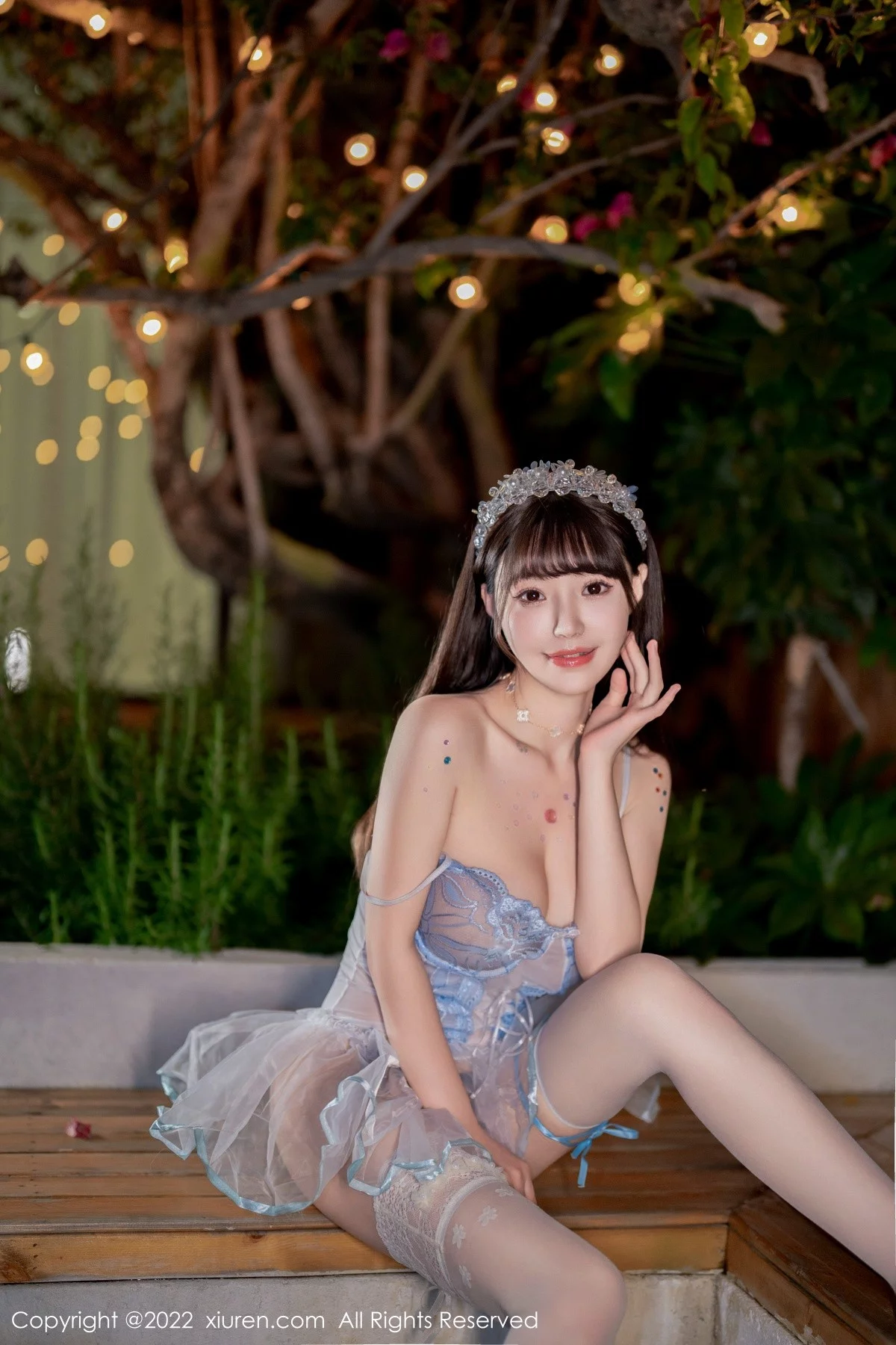[[XiuRen秀人网]秀人网]No.5333_女神朱可儿Flora大理旅拍白色轻透公主裙配白丝袜丰满诱惑写真76P