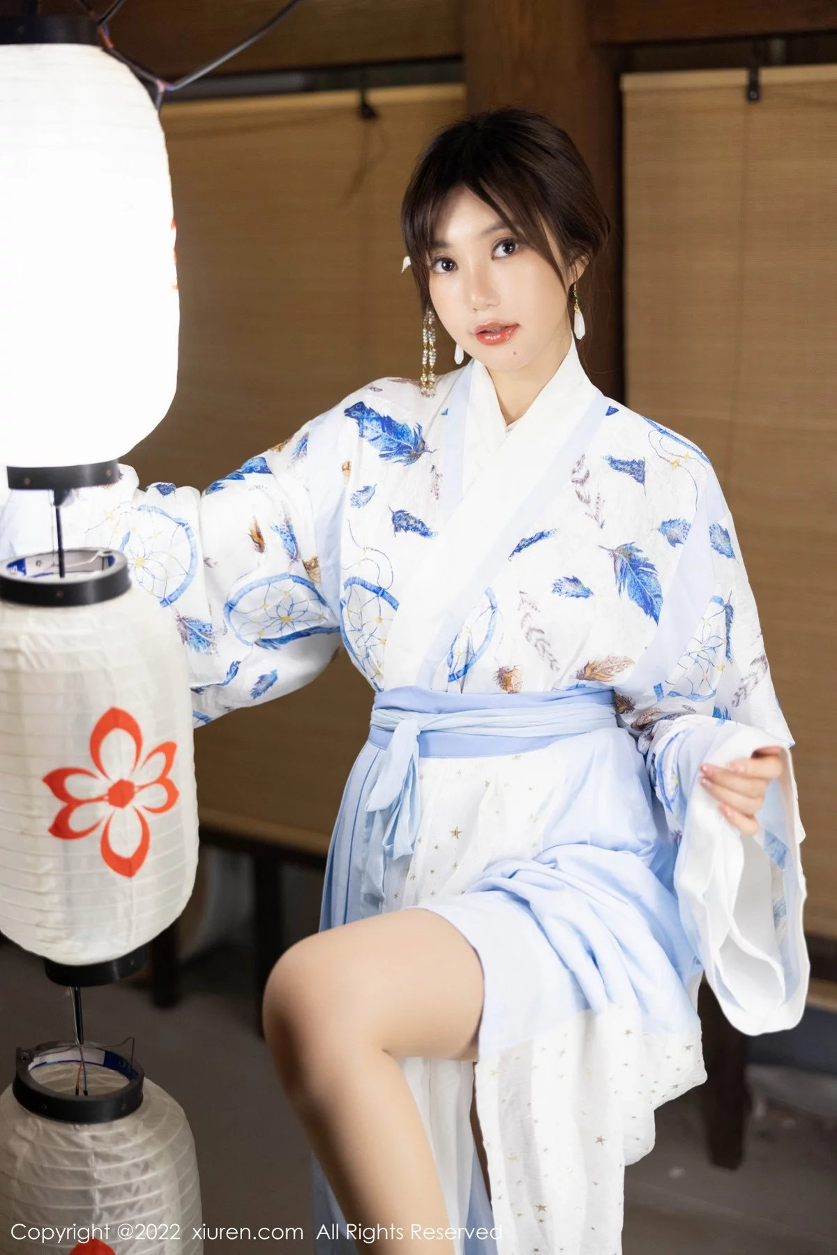 [[XiuRen秀人网]秀人网]No.5569_女神绮里嘉ula私房日式风性感和服配超薄无内肉丝极致诱惑写真75P