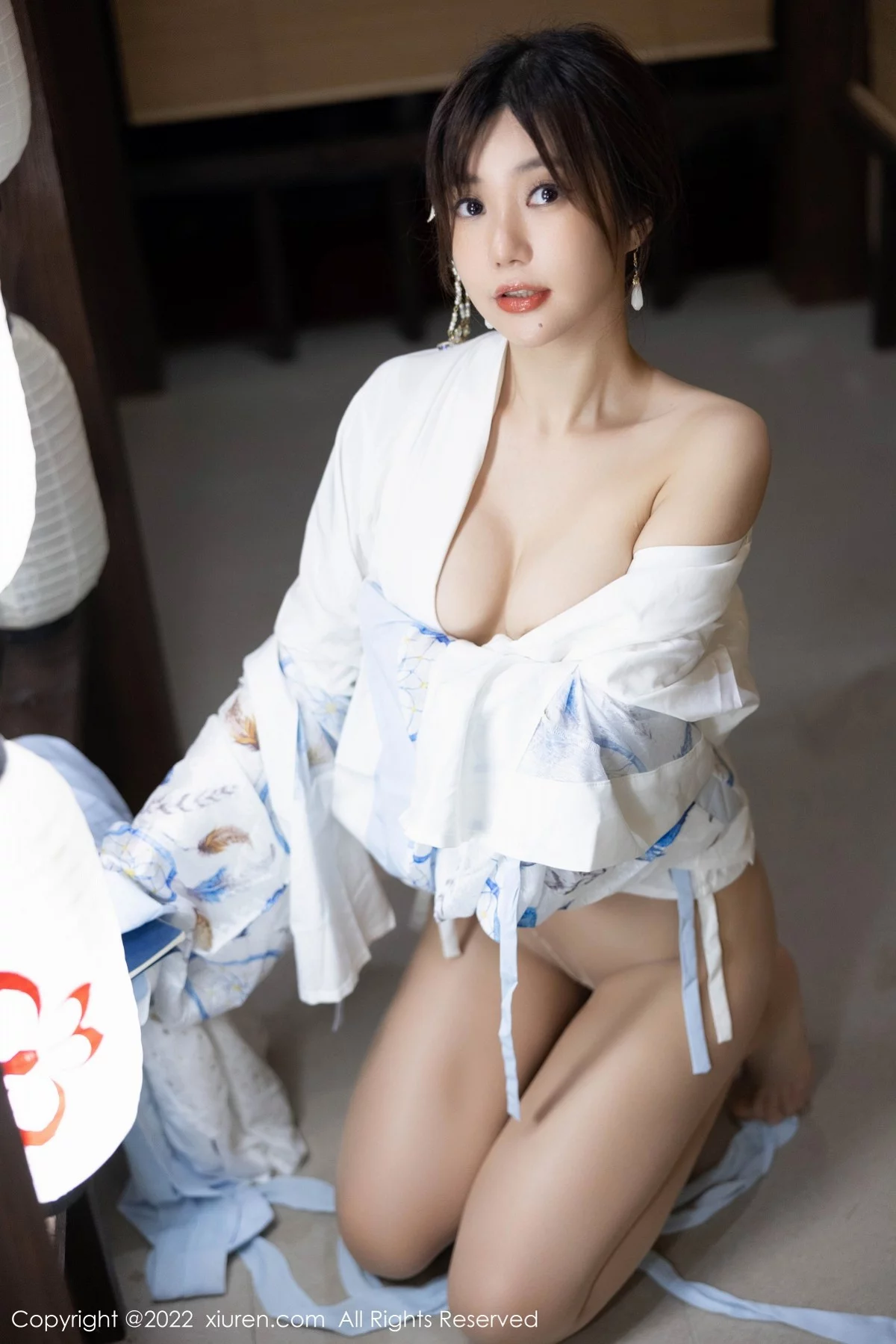 [[XiuRen秀人网]秀人网]No.5569_女神绮里嘉ula私房日式风性感和服配超薄无内肉丝极致诱惑写真75P