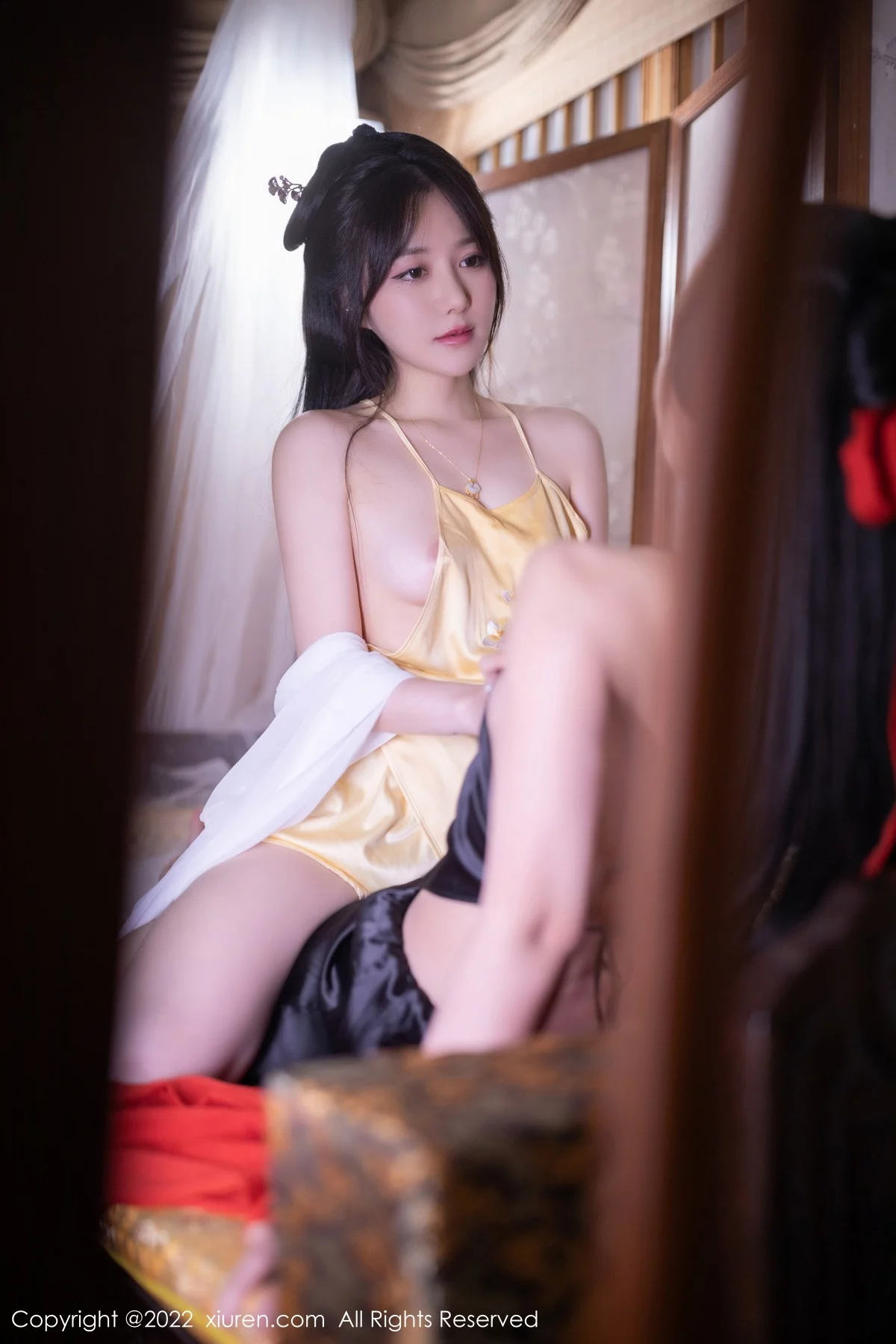 [[XiuRen秀人网]秀人网]No.5811_模特鱼子酱Fish古筝弹奏情节古装服饰秀曼妙身姿性感迷人写真82P