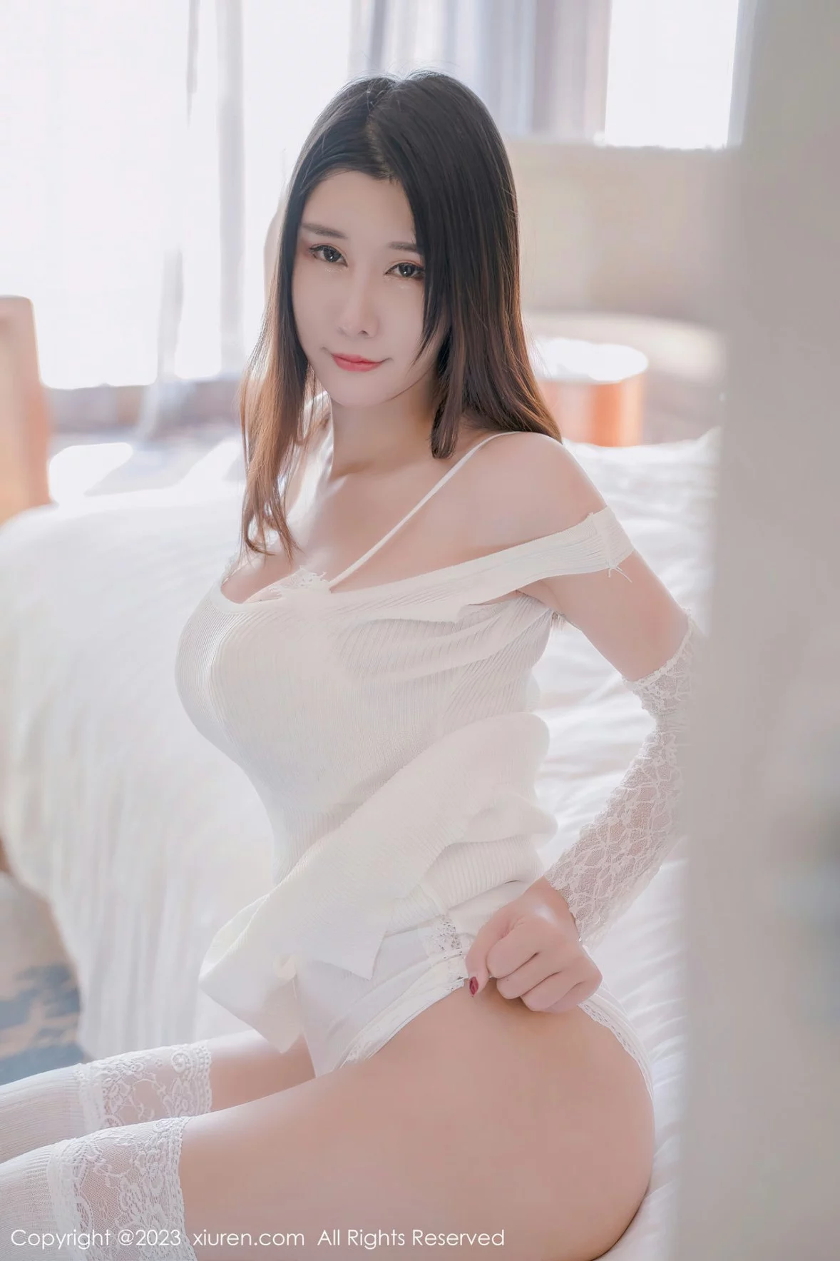 [[XiuRen秀人网]秀人网]No.6128_模特夏沫沫tifa阳朔旅拍居家系列性感白色服秀丰乳肥臀诱惑写真63P