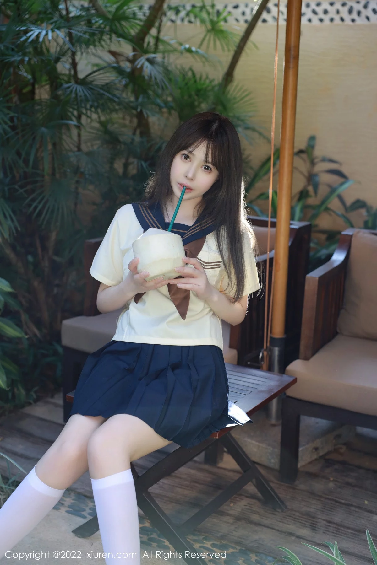 [[XiuRen秀人网]秀人网]No.6021_女神Evelyn艾莉南京旅拍户外性感白色水手服秀完美身材诱惑写真66P