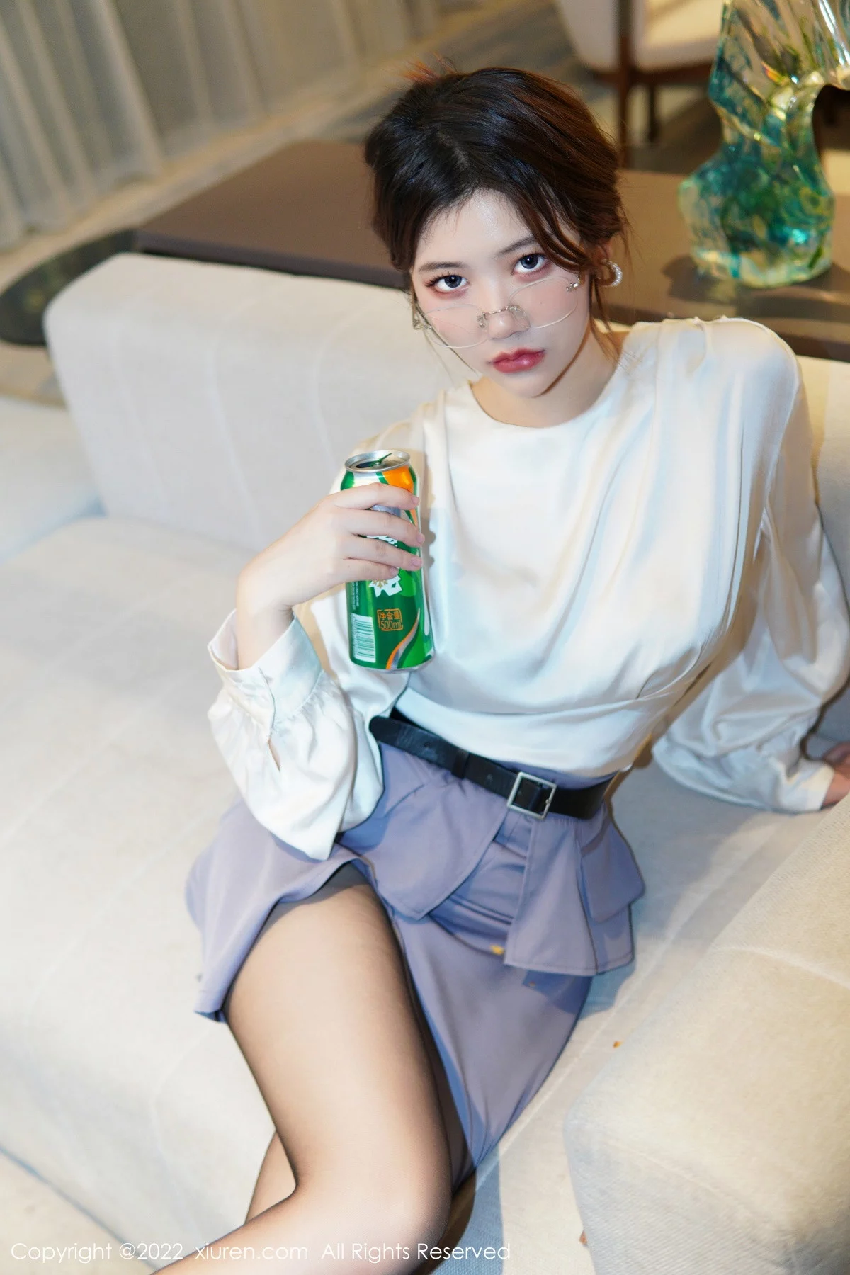 [[XiuRen秀人网]秀人网]No.6028_模特奈奈子醉酒女教师主题半脱露绿灰色蕾丝内衣撩人诱惑写真79P
