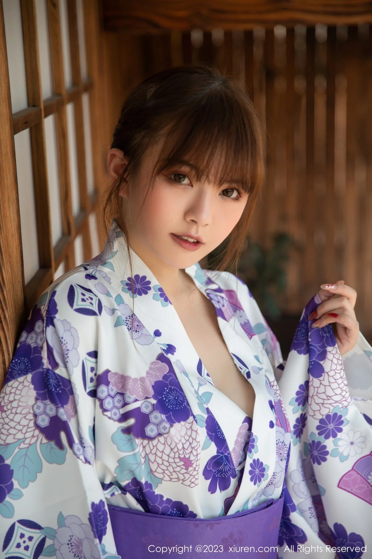 [[XiuRen秀人网]秀人网]No.6274_模特张思允Nice私房性感日式和服半脱露丰满身材撩人诱惑写真82P