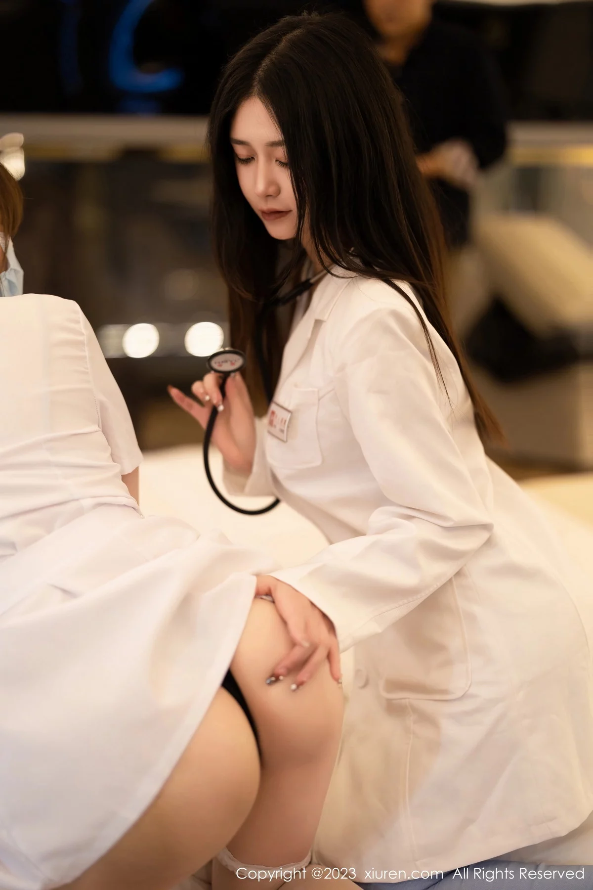 [[XiuRen秀人网]秀人网]No.6312_模特合集女神icy猪＆laura阿姣医生与护士主题性感内衣诱惑写真99P