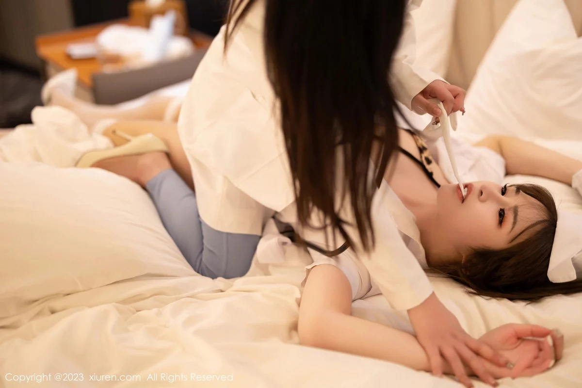 [[XiuRen秀人网]秀人网]No.6312_模特合集女神icy猪＆laura阿姣医生与护士主题性感内衣诱惑写真99P