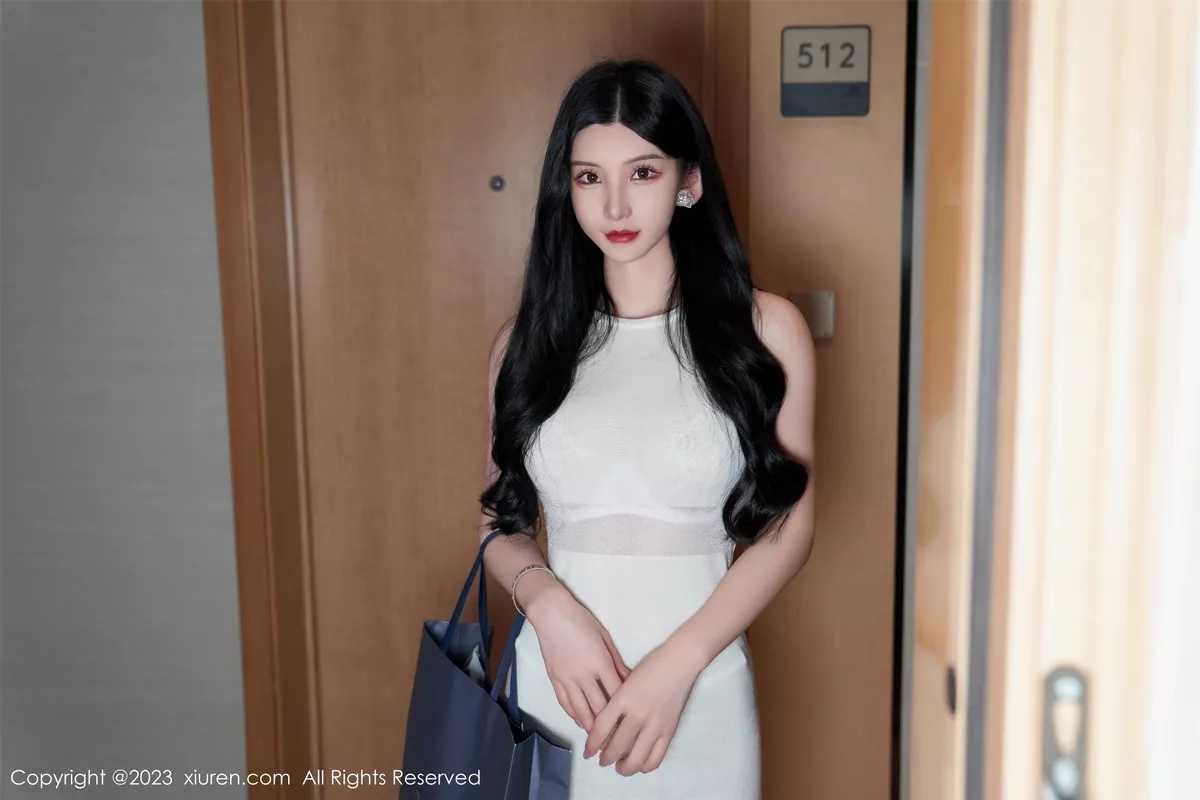 [[XiuRen秀人网]秀人网]No.7510_女神周于希Sally黑色女仆装+白色蕾丝内衣秀完美身材诱惑写真84P