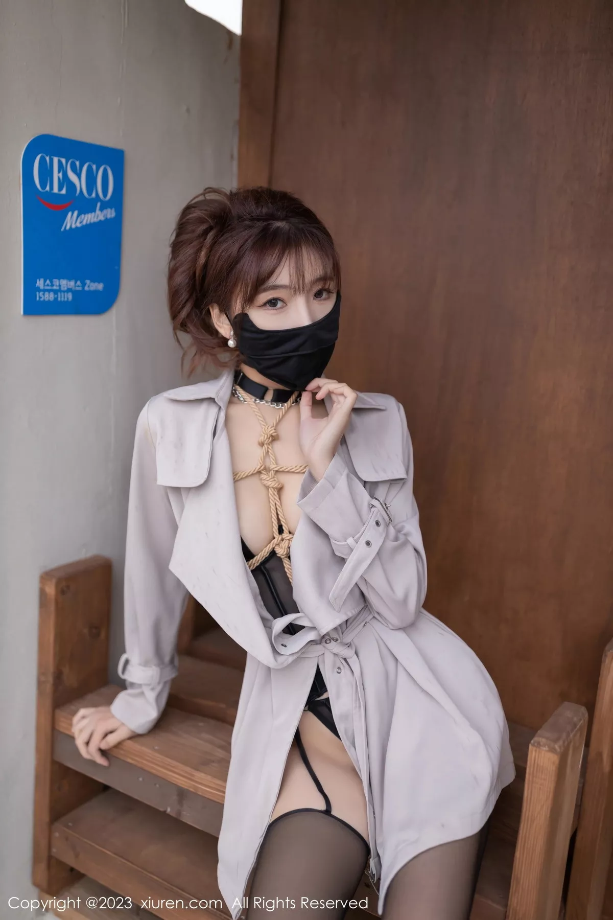[[XiuRen秀人网]秀人网]No.7538_模特陆萱萱情趣捆绑主题黑色情趣服饰配黑丝吊袜撩人诱惑写真79P