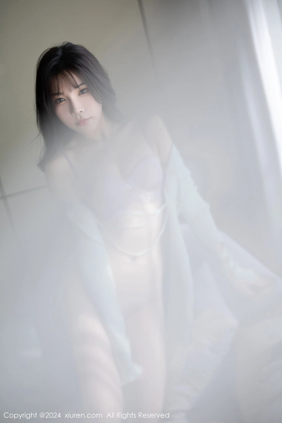 [[XiuRen秀人网]秀人网]No.8028_女神徐莉芝Booty性感淡蓝服饰露紫色内衣配肉丝袜迷人诱惑写真85P