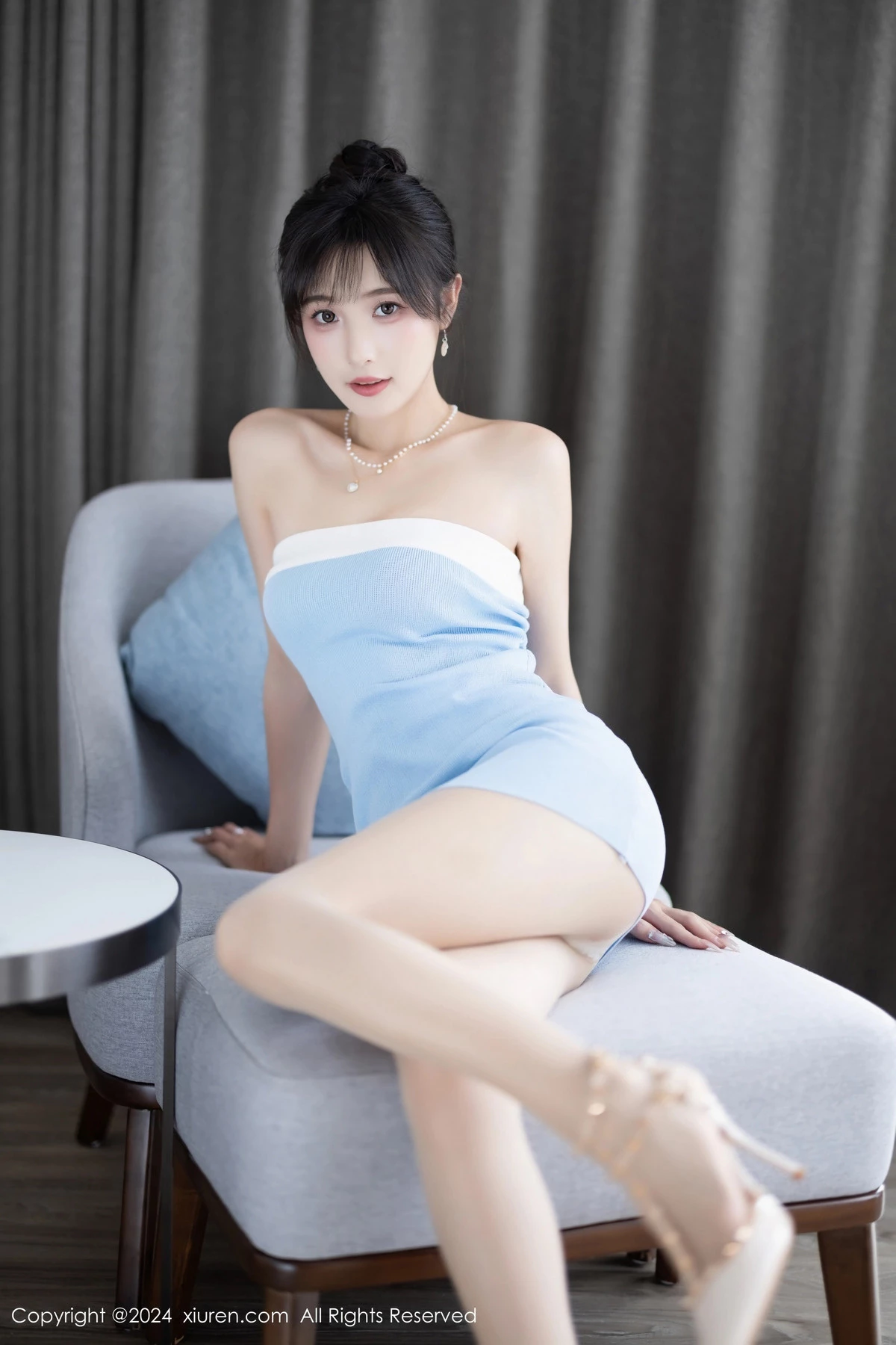[[XiuRen秀人网]秀人网]No.8165_模特林星阑情趣修女服+蓝色服饰配超薄白丝秀曼妙身姿诱惑写真84P