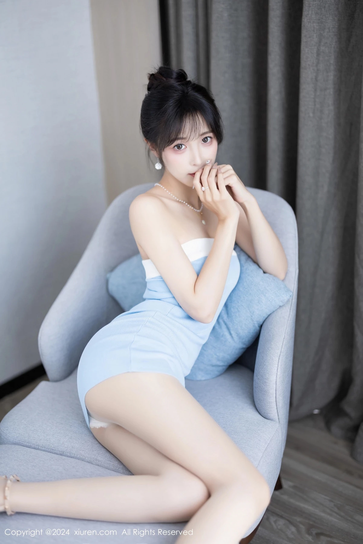 [[XiuRen秀人网]秀人网]No.8165_模特林星阑情趣修女服+蓝色服饰配超薄白丝秀曼妙身姿诱惑写真84P