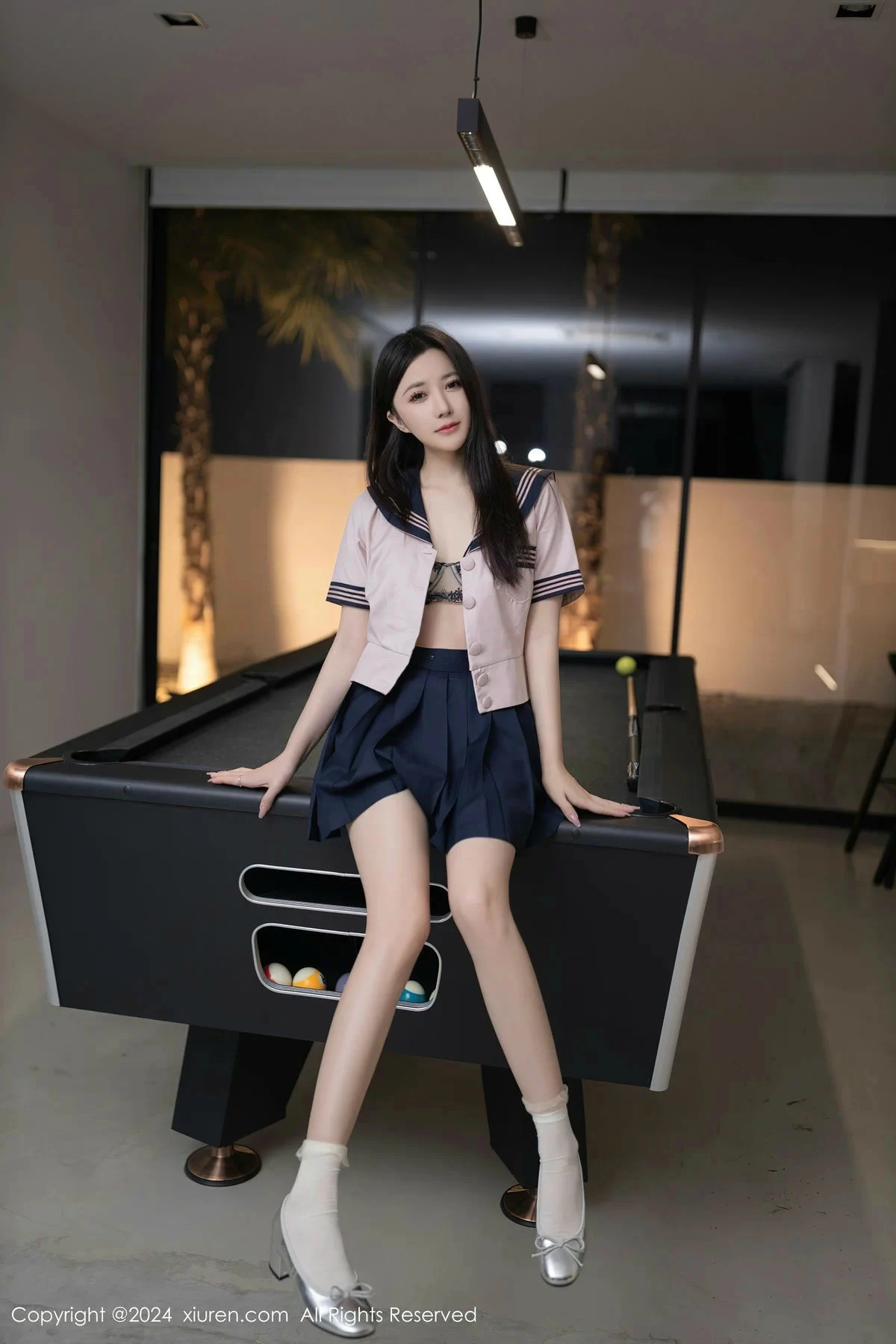 [[XiuRen秀人网]秀人网]No.8244_模特鱼子酱Fish性感JK制服配情趣内衣秀曼妙身姿迷人诱惑写真80P