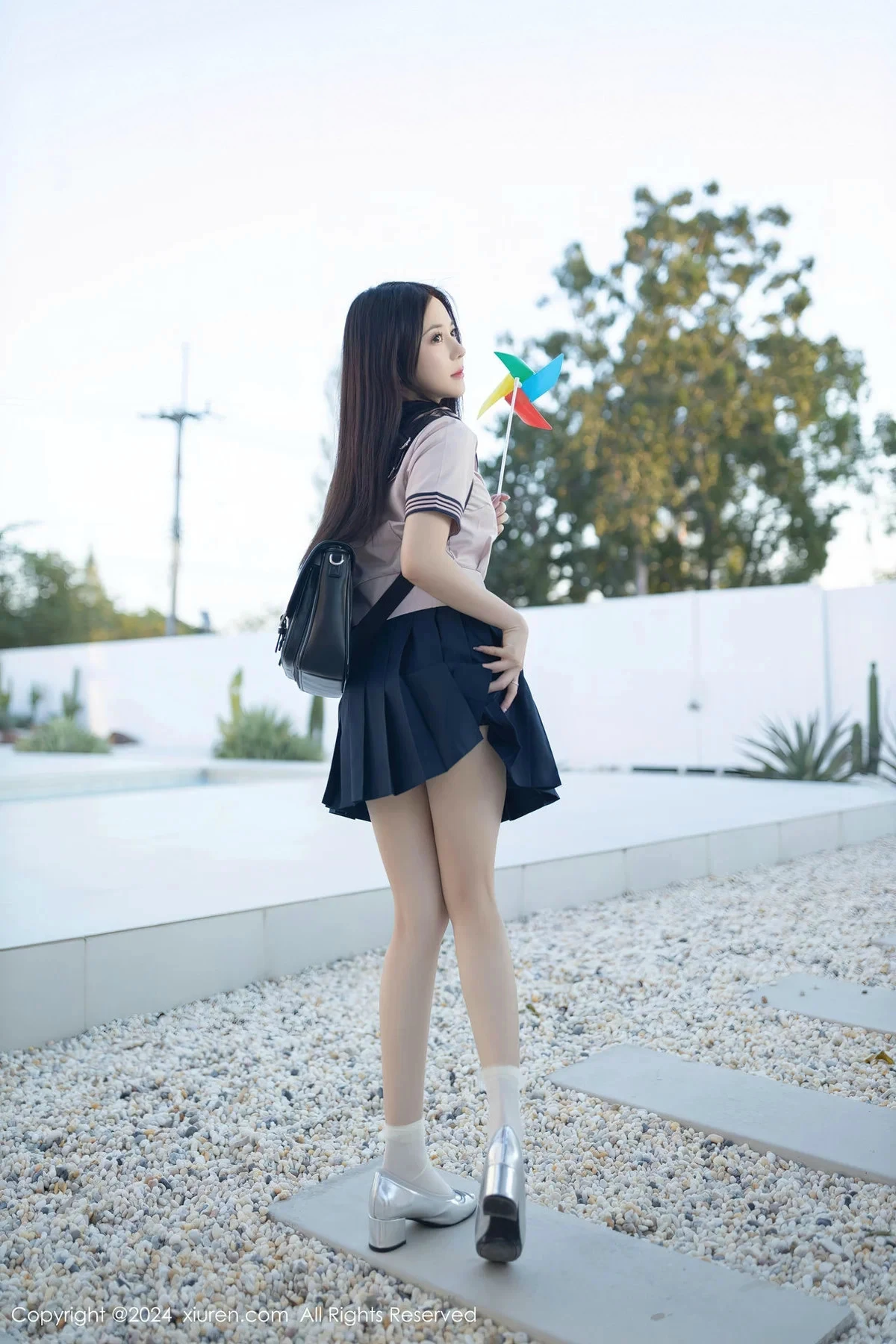 [[XiuRen秀人网]秀人网]No.8244_模特鱼子酱Fish性感JK制服配情趣内衣秀曼妙身姿迷人诱惑写真80P