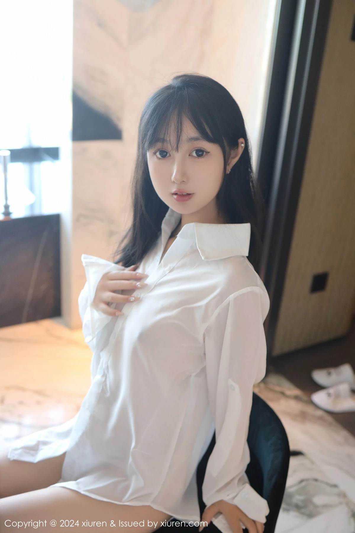 [[XiuRen秀人网]秀人网]No.9251_新人模特林好好私房浴室性感白色衬衣半脱秀曼妙身姿诱惑写真67P