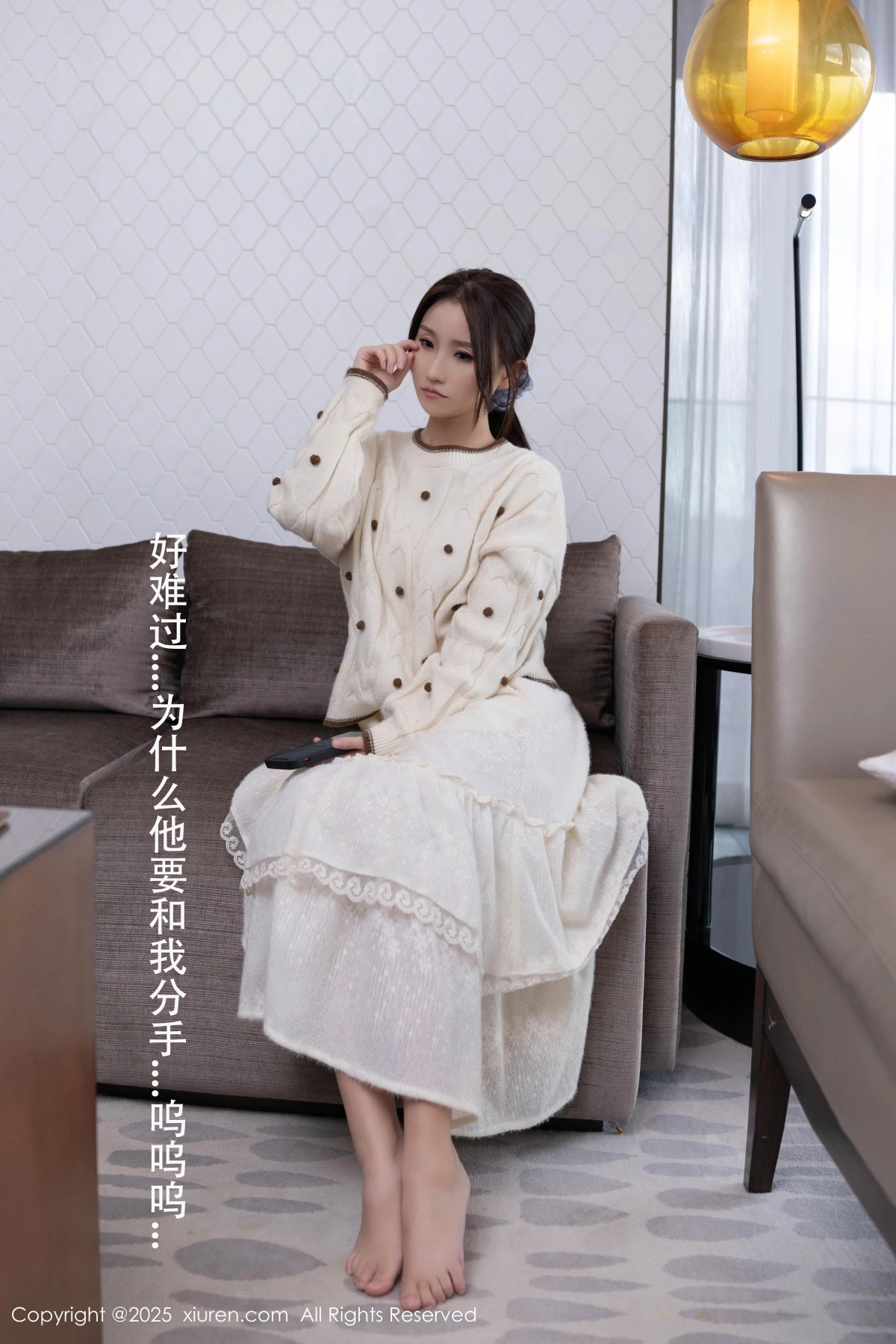 [[XiuRen秀人网]秀人网]No.9729_模特杏子Yada性感黑色蕾丝情趣内衣配黑丝袜秀曼妙身姿诱惑写真79P