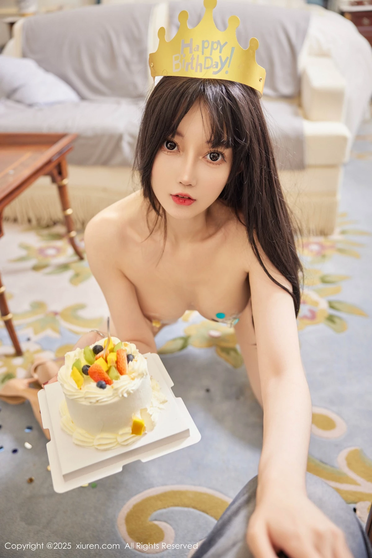 [[XiuRen秀人网]秀人网]No.9864_模特玥儿玥er性感蓝色连衣短裙配超薄肉丝秀曼妙身材诱惑写真82P