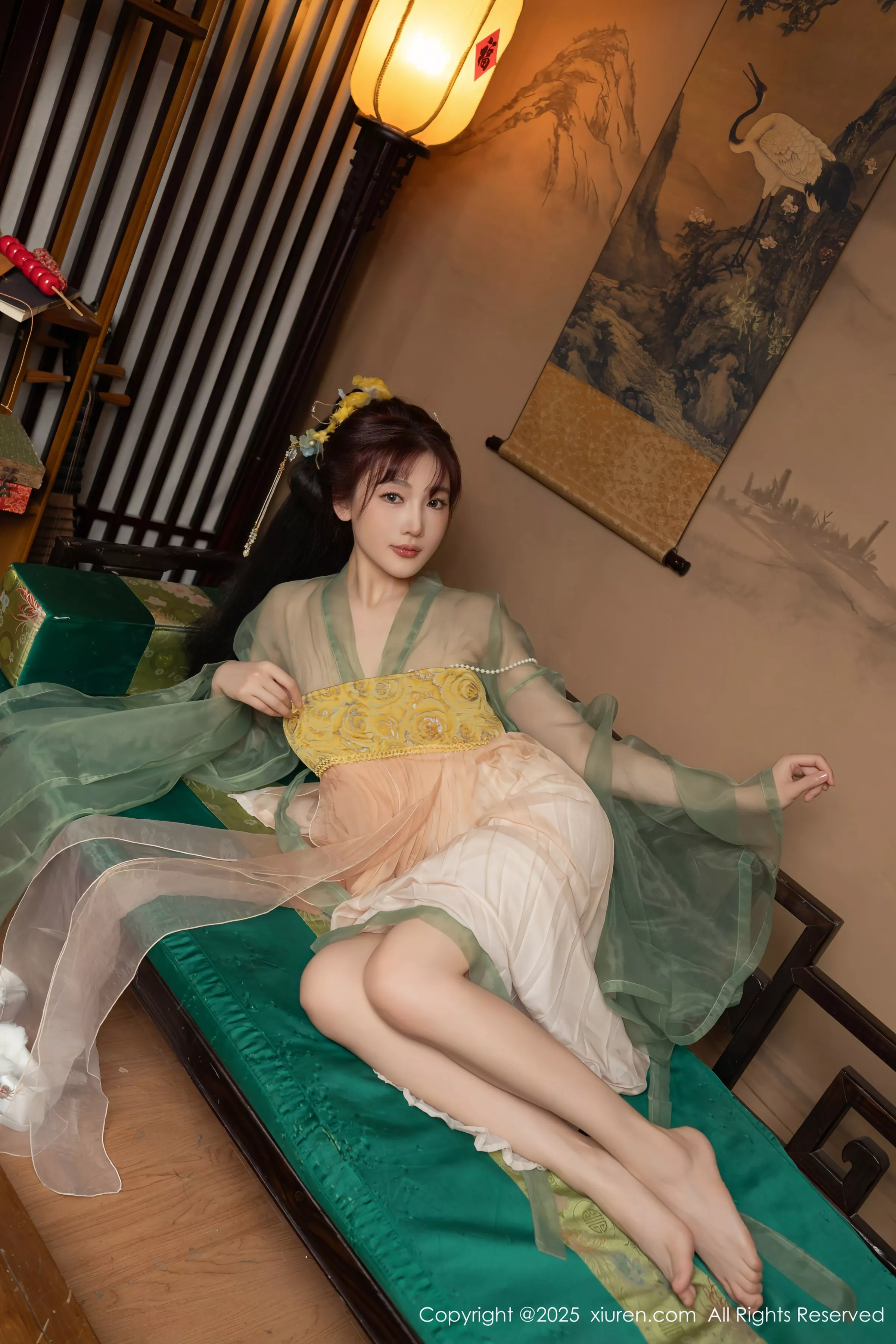[[XiuRen秀人网]秀人网]No.10223_模特合集女神陆萱萱＆安然anran激情互动薄纱古装撩人诱惑写真80P