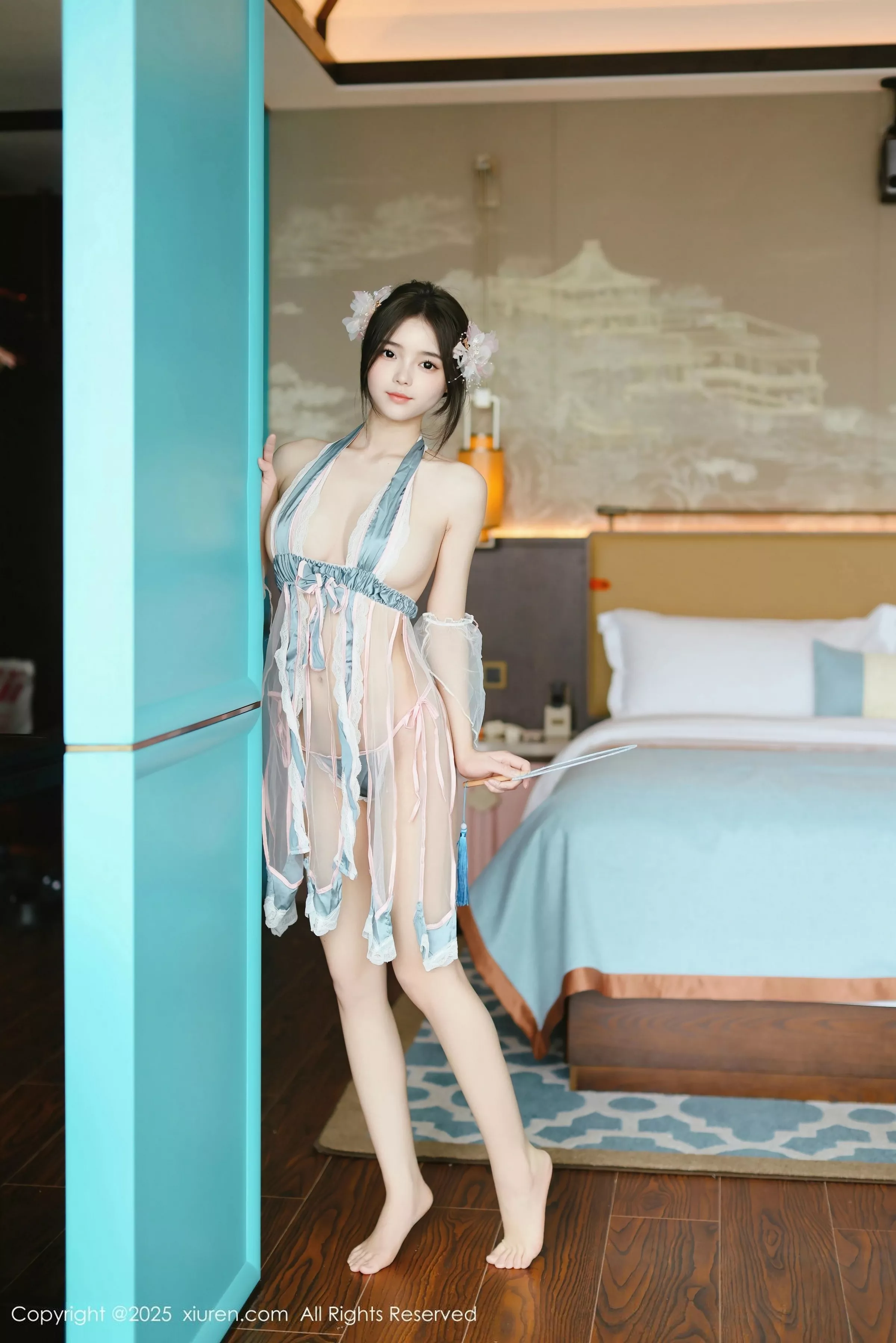 [[XiuRen秀人网]秀人网]No.10401_模特苏软软私房性感粉色情趣古装布条秀凹凸身材惹火诱惑写真88P