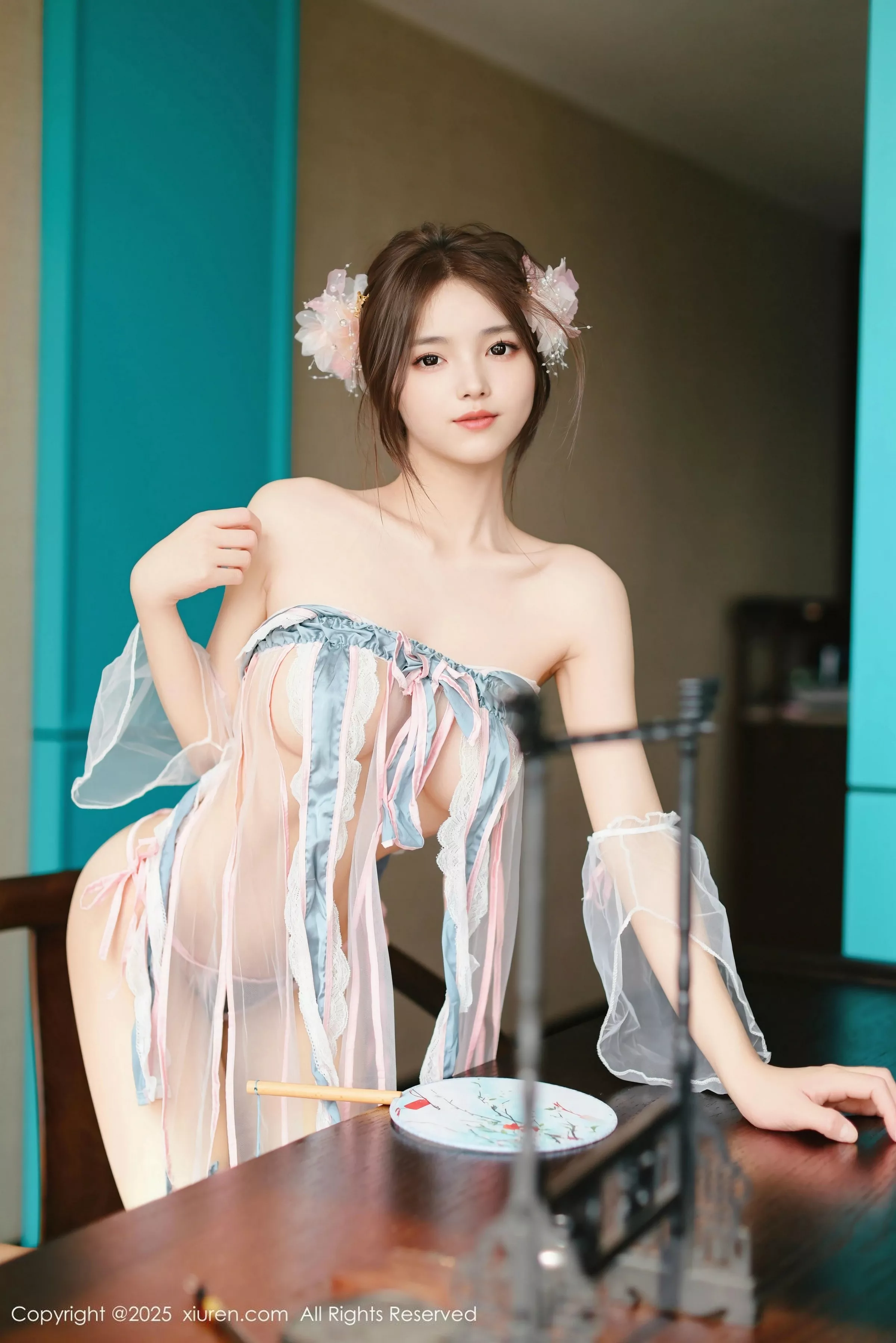 [[XiuRen秀人网]秀人网]No.10401_模特苏软软私房性感粉色情趣古装布条秀凹凸身材惹火诱惑写真88P