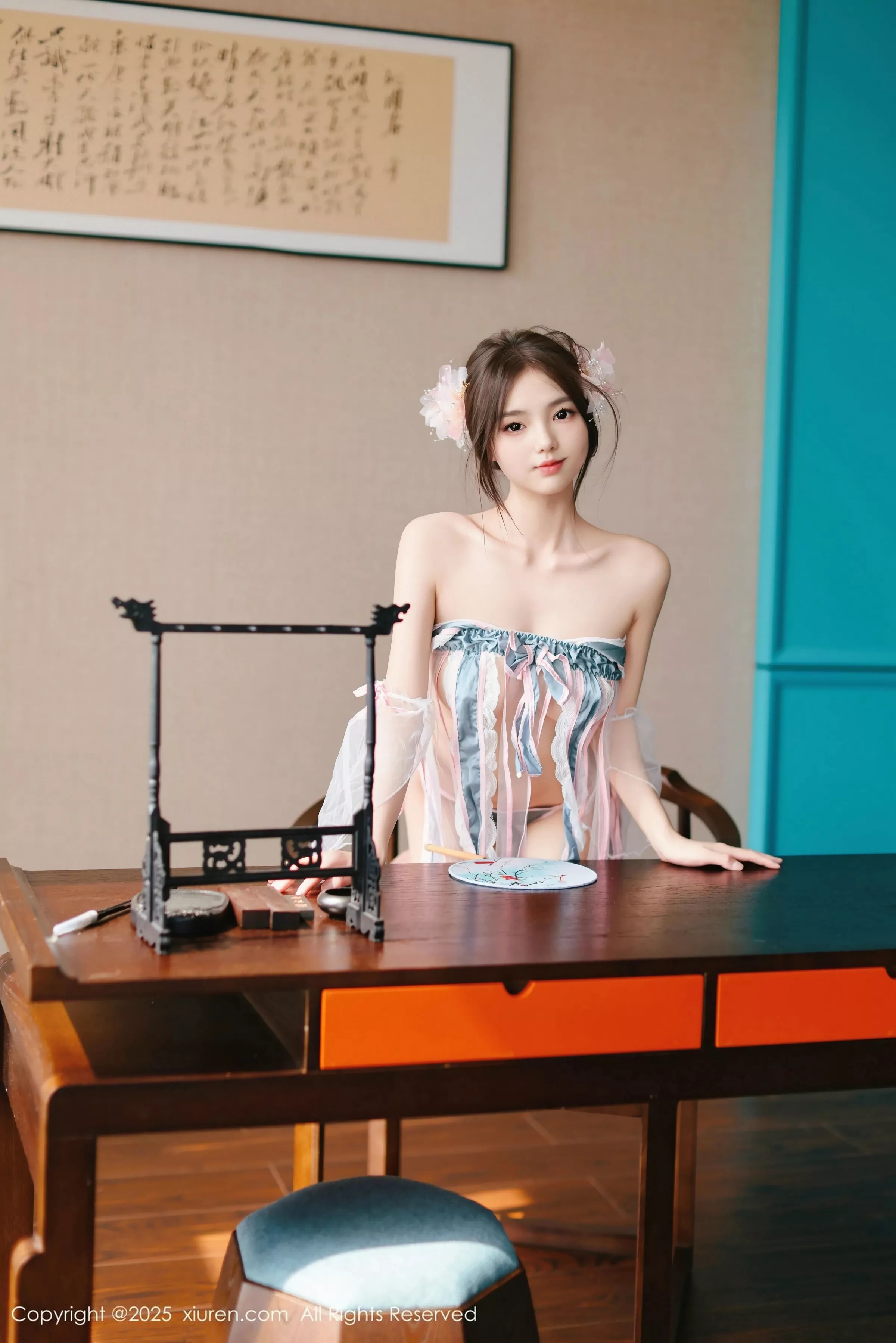 [[XiuRen秀人网]秀人网]No.10401_模特苏软软私房性感粉色情趣古装布条秀凹凸身材惹火诱惑写真88P