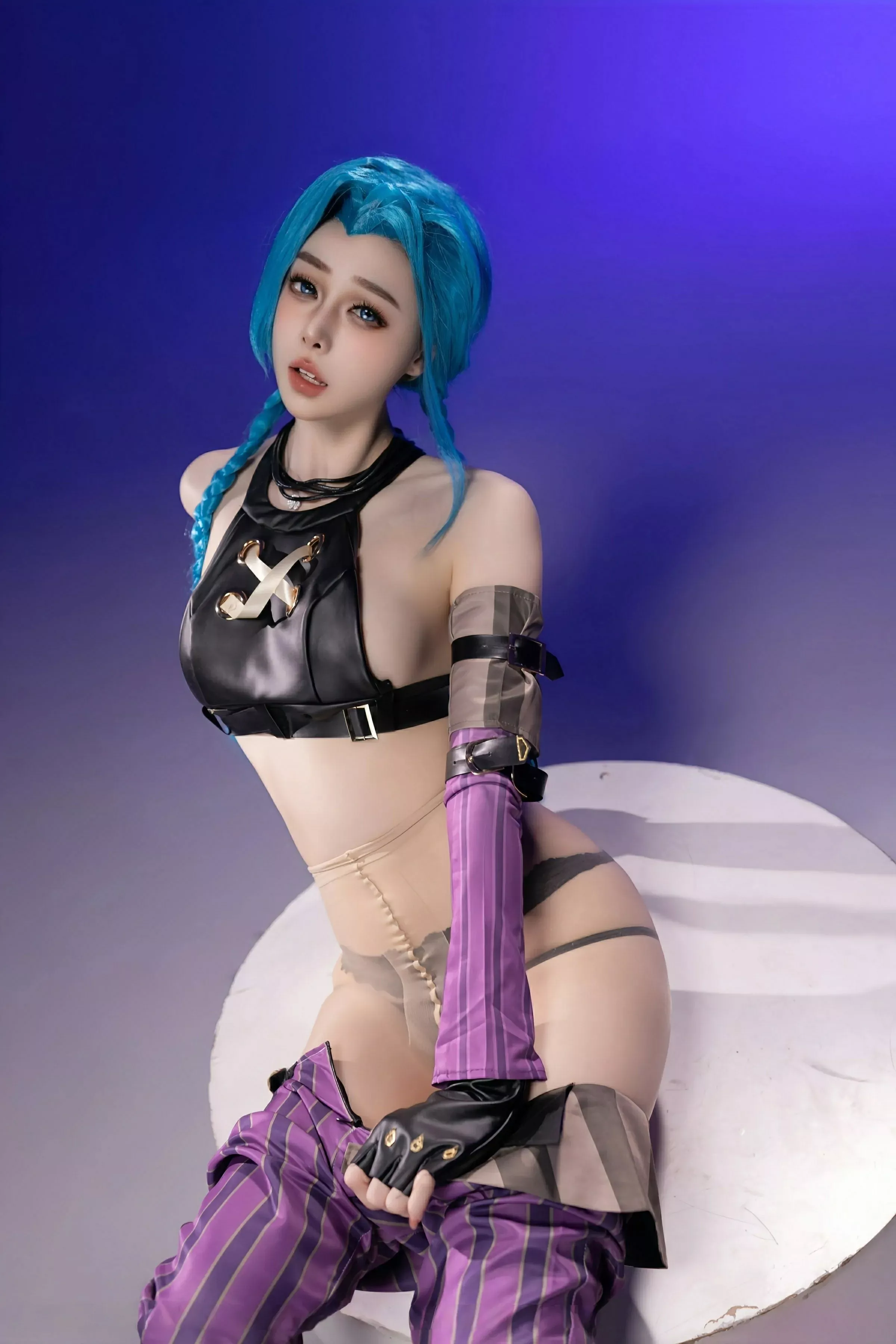 [[XiuRen秀人网]秀人网]No.10479_模特小逗逗性感Cosplay装扮配肉色丝袜秀曼妙身姿迷人诱惑写真79P