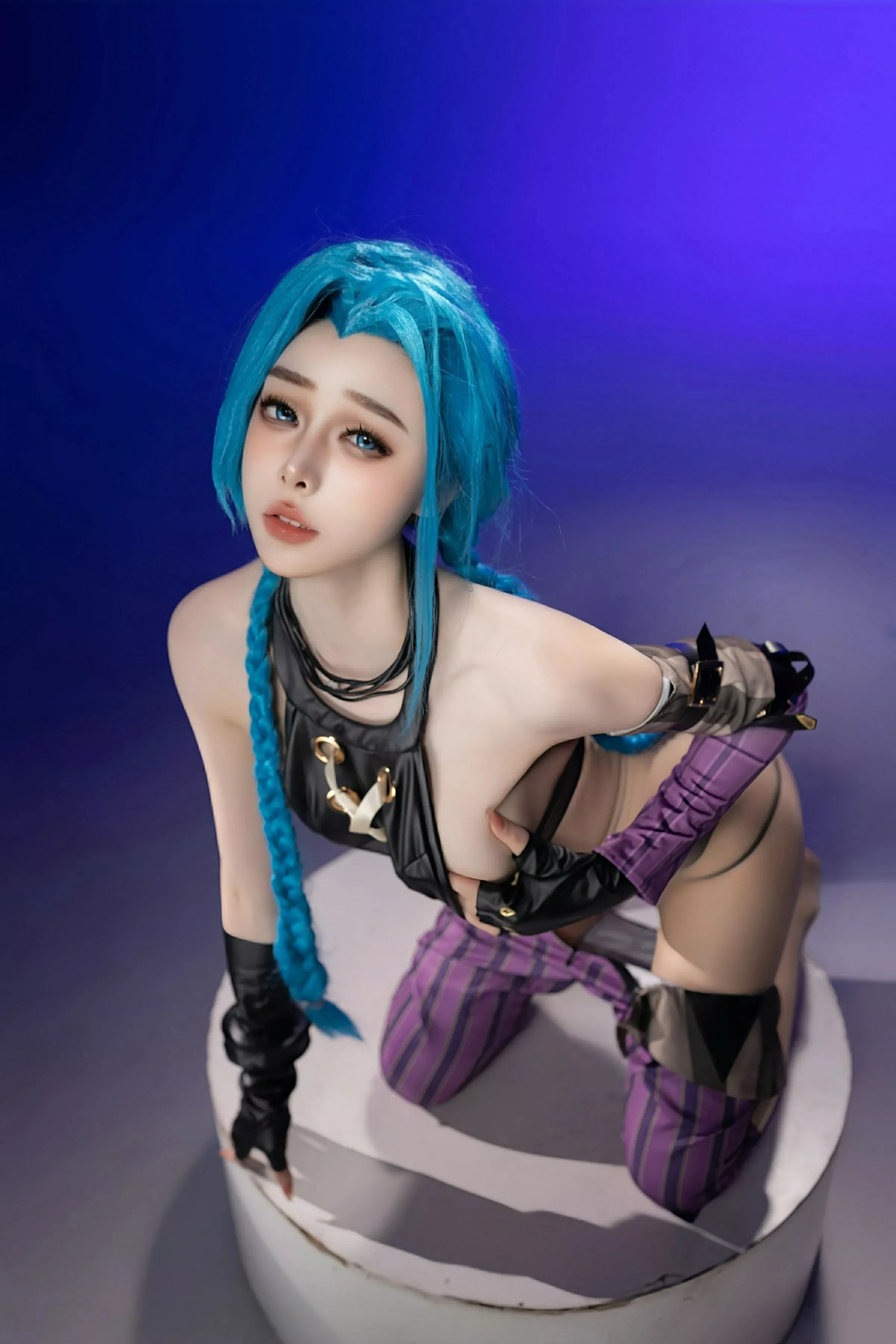 [[XiuRen秀人网]秀人网]No.10479_模特小逗逗性感Cosplay装扮配肉色丝袜秀曼妙身姿迷人诱惑写真79P