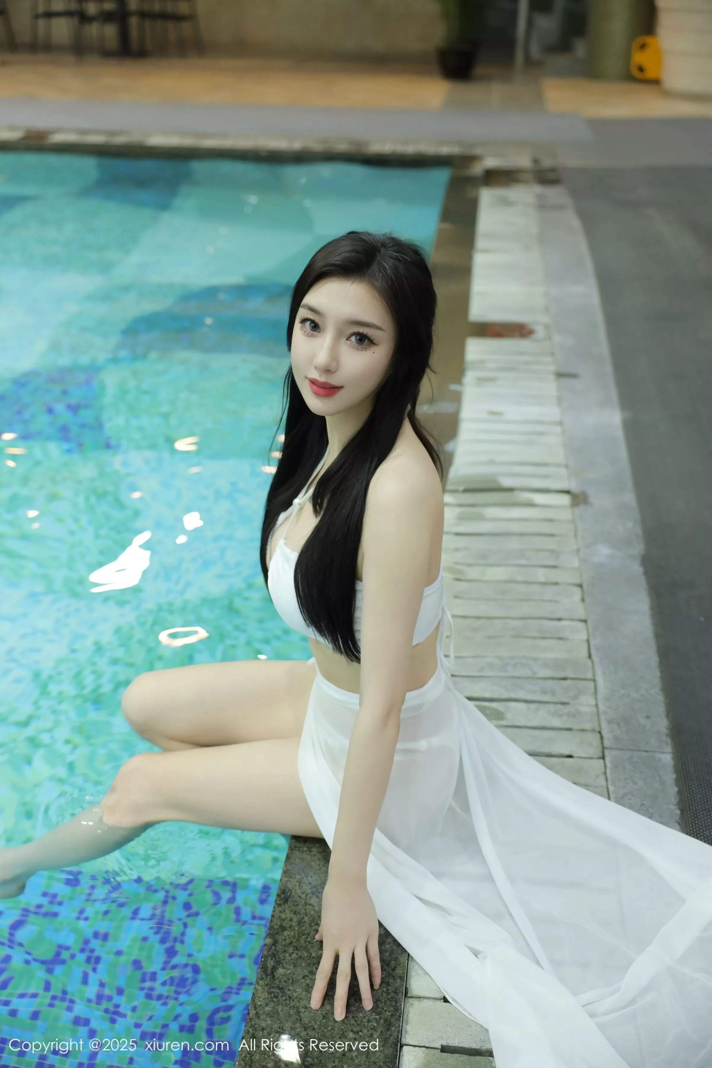 [[XiuRen秀人网]秀人网]No.10441_模特苏一诺浴室场景性感白色比基尼半脱秀惹火身材撩人诱惑写真81P