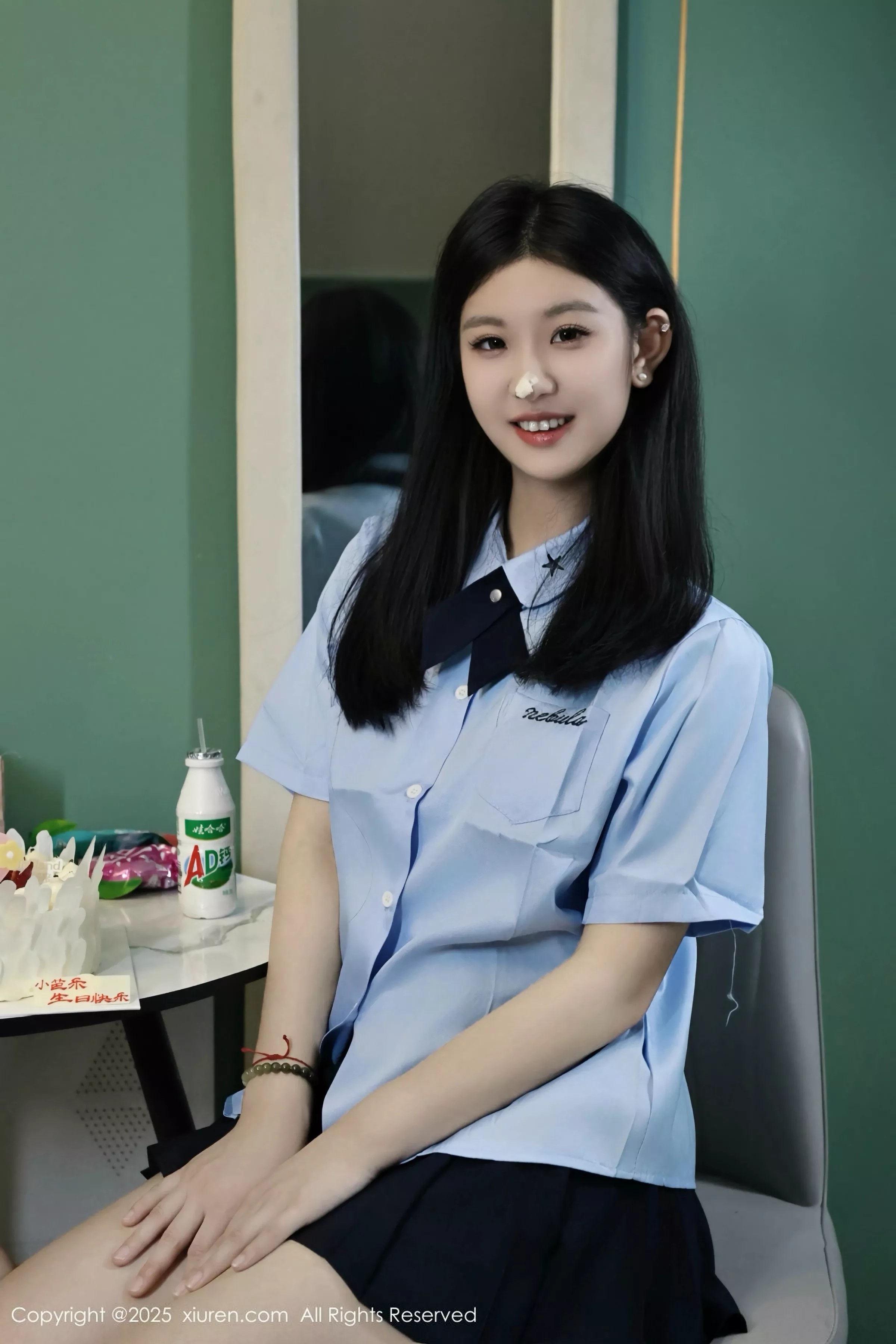 [[XiuRen秀人网]秀人网]No.10443_模特合集美女小芭乐性感学生制服露粉色内衣秀曼妙身姿诱惑写真77P