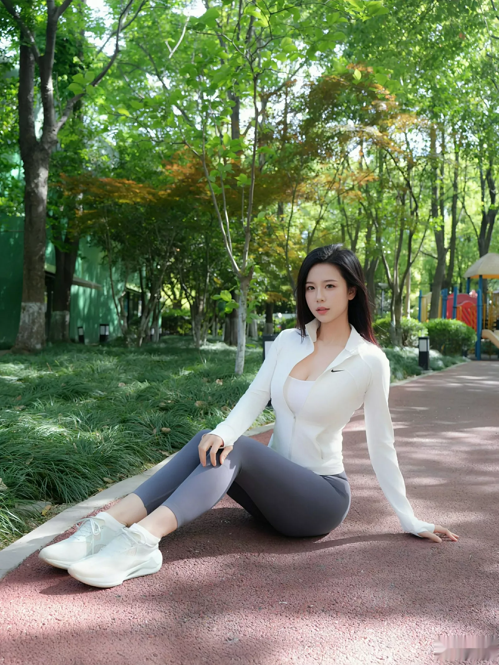 [[XiuRen秀人网]秀人网]No.10595_模特玫瑰我爱你性感白蓝瑜伽运动服紧身秀凹凸身材惹火诱惑写真81P