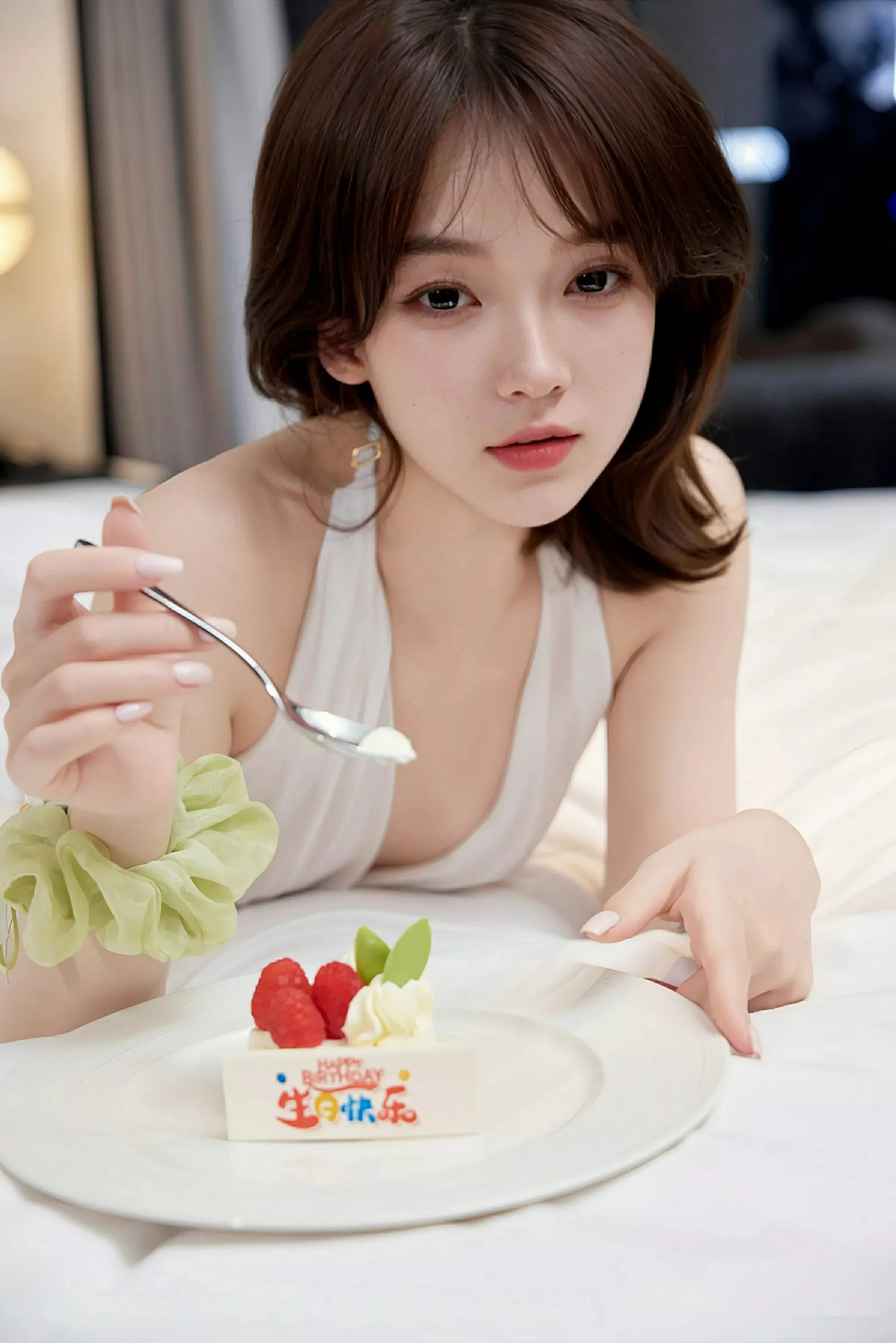 [[XiuRen秀人网]秀人网]No.10584_模特汁汁性感白色连衣短裙配超薄肉丝秀曼妙身材时尚迷人写真64P