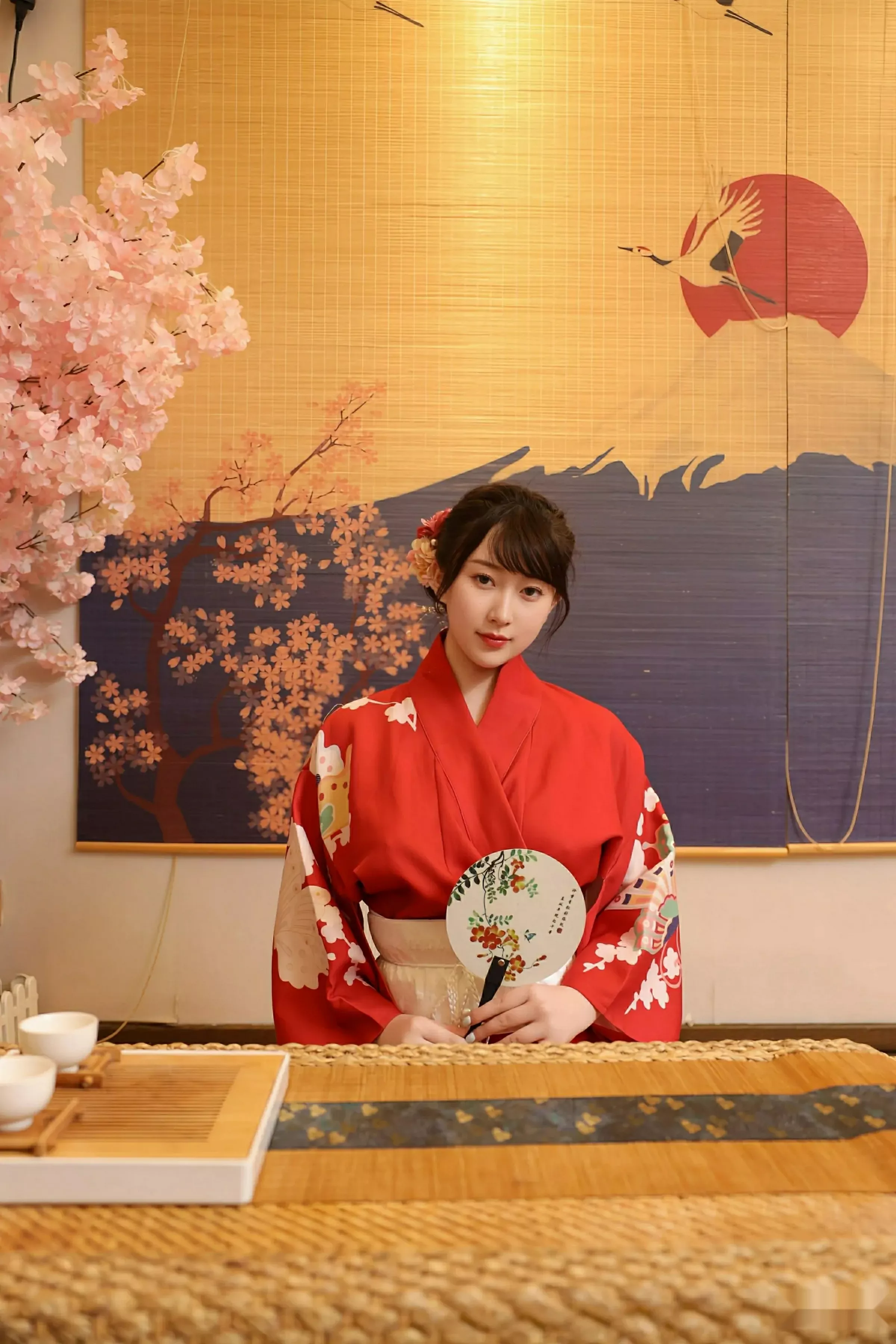 [[XiuRen秀人网]秀人网]No.10624_模特李沁恩lrene性感日系风红色服饰半脱秀丰腴身材惹火诱惑写真69P