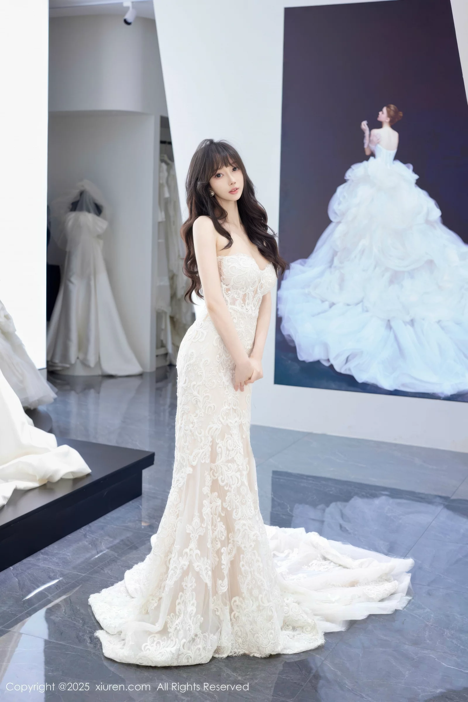 [[XiuRen秀人网]秀人网]No.10663_模特玥儿玥er私房性感白色婚纱礼裙秀完美身材迷人诱惑写真58P