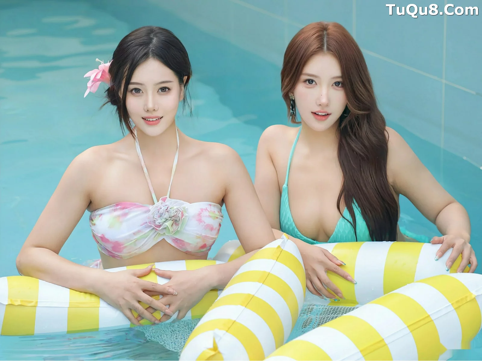 [[XiuRen秀人网]秀人网]No.10666_模特白薇薇vcvc泳池激情互动性感比基尼秀完美身材诱惑写真73P