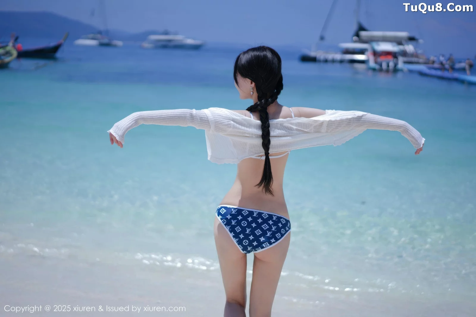 [[XiuRen秀人网]秀人网]No.10699_模特心上可Flora性感比基尼+黑色情趣薄纱秀丰满身材诱惑写真64P