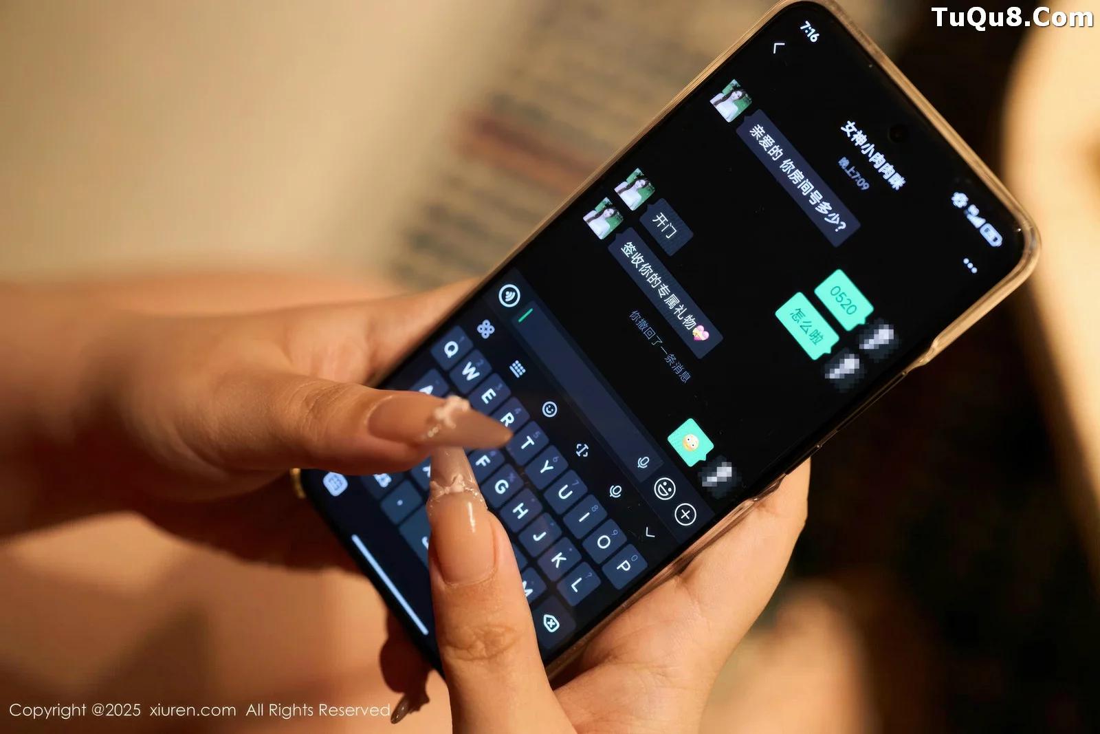 [[XiuRen秀人网]秀人网]No.10705_模特小肉肉咪性感白色情趣服饰配白色丝袜秀凹凸身材诱惑写真72P