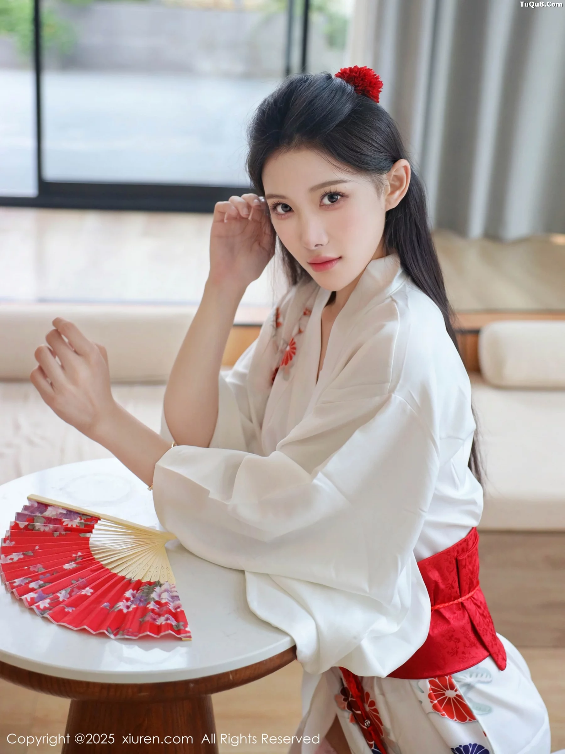 [[XiuRen秀人网]秀人网]No.10767_模特梨霜儿性感粉色蕾丝内衣配粉色丝袜秀丰腴身材迷人诱惑写真83P